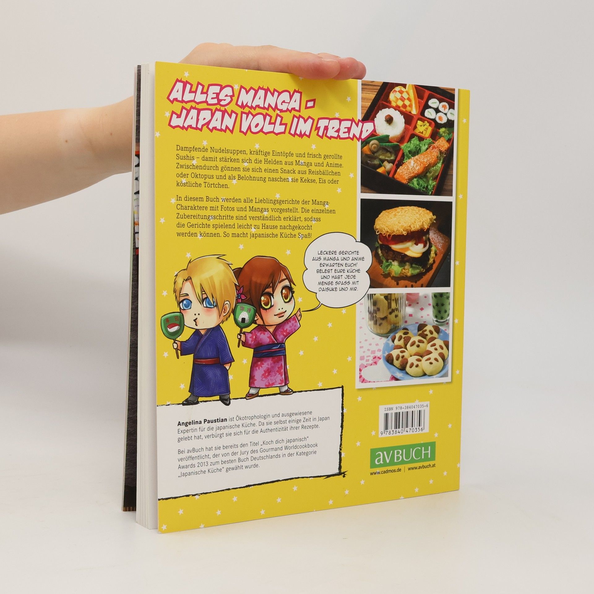 Angelina Paustian Kochen wie in Manga und Anime