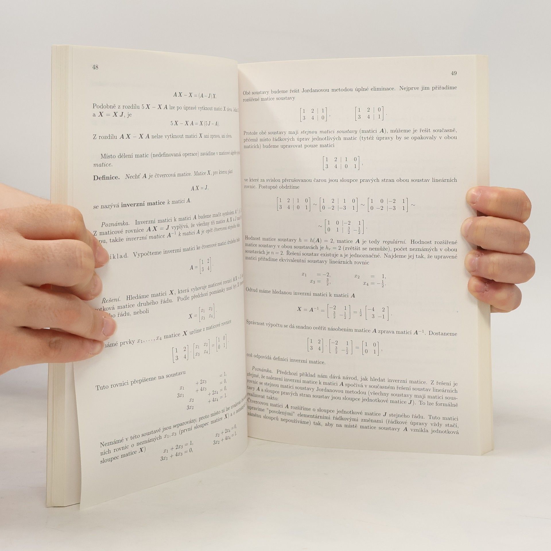 Jindřich Klůfa Učebnice matematiky pro studenty VŠE