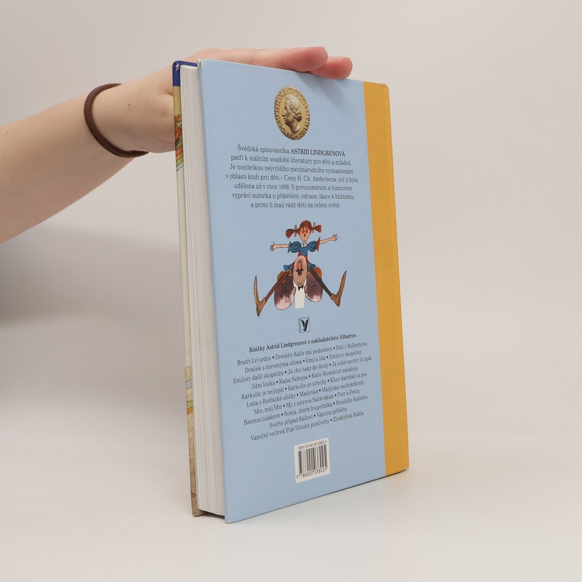 Astrid Lindgren Pipi Dlouhá punčocha