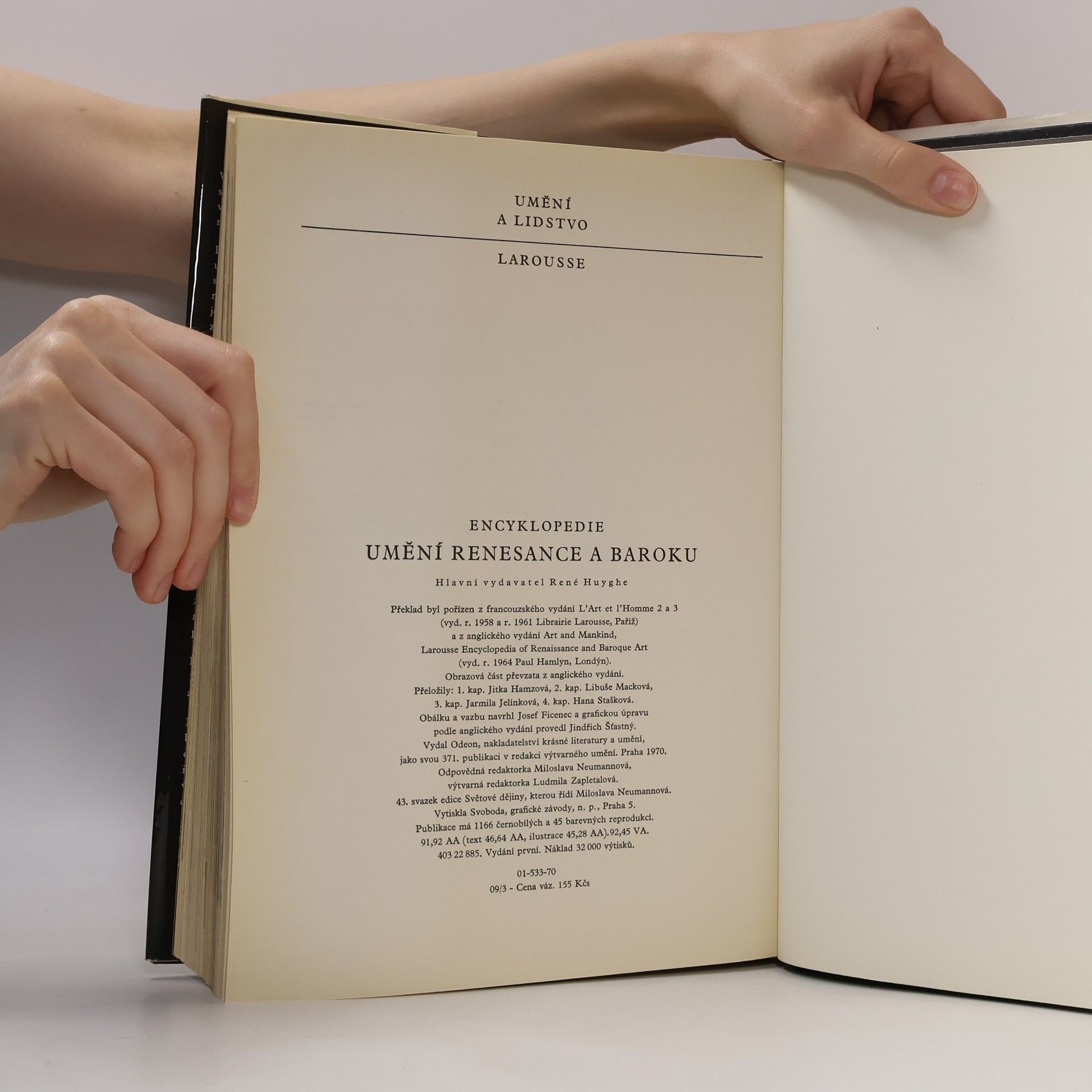 Various authors Umění renesance a baroku