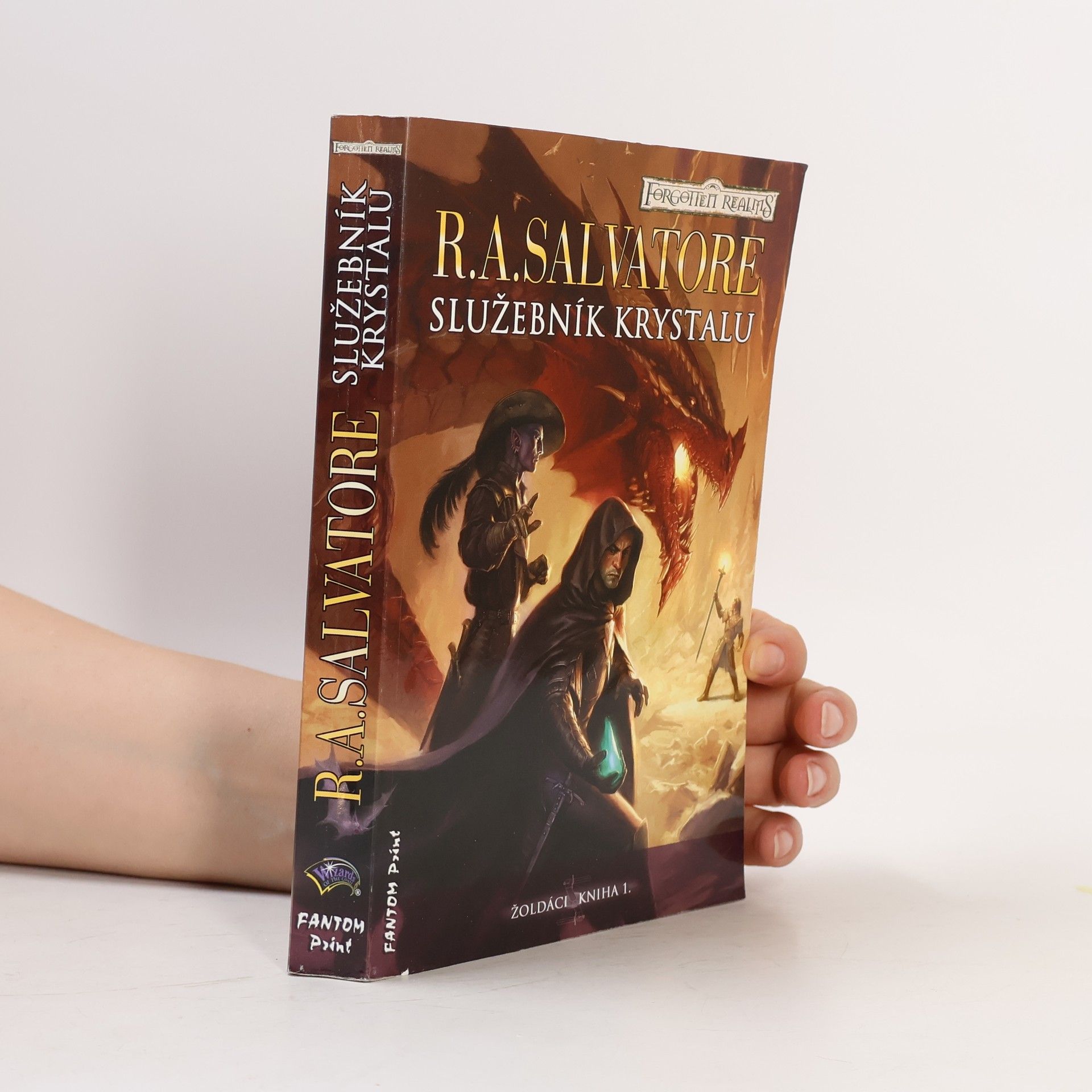 R. A. Salvatore Žoldáci. Služebník krystalu. 1. díl.