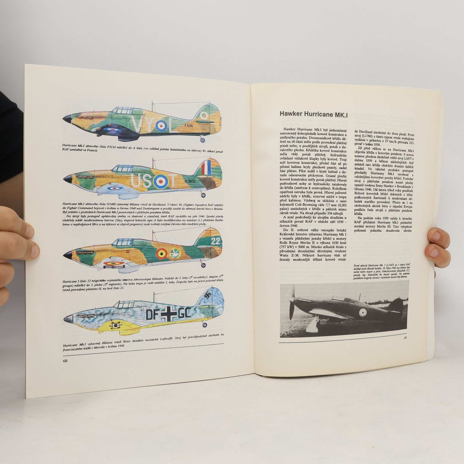 Miroslav Šnajdr Hawker Hurricane Mk.I : Francie, Belgie, Norsko 1939-40