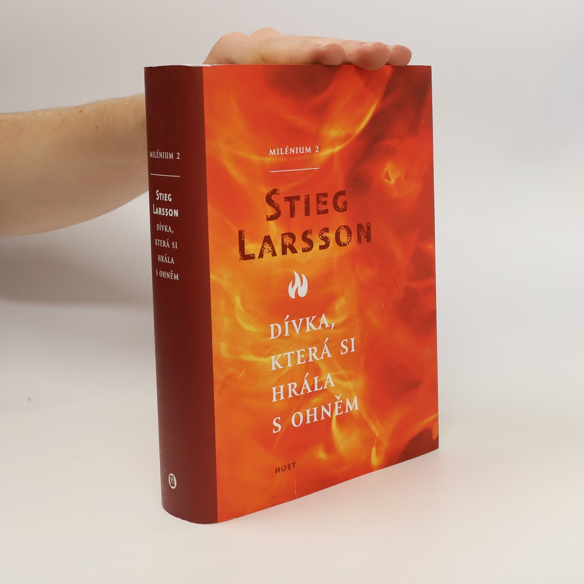 Stieg Larsson Dívka, která si hrála s ohněm