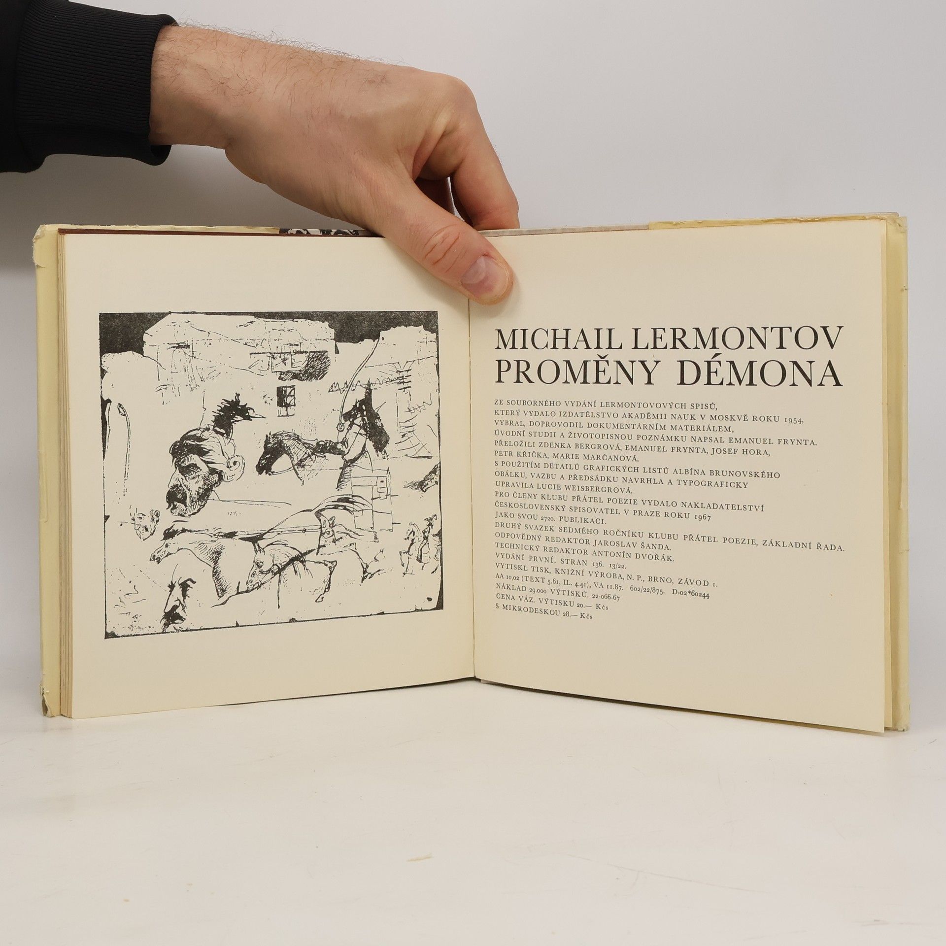 Mikhail Lermontov Proměny démona