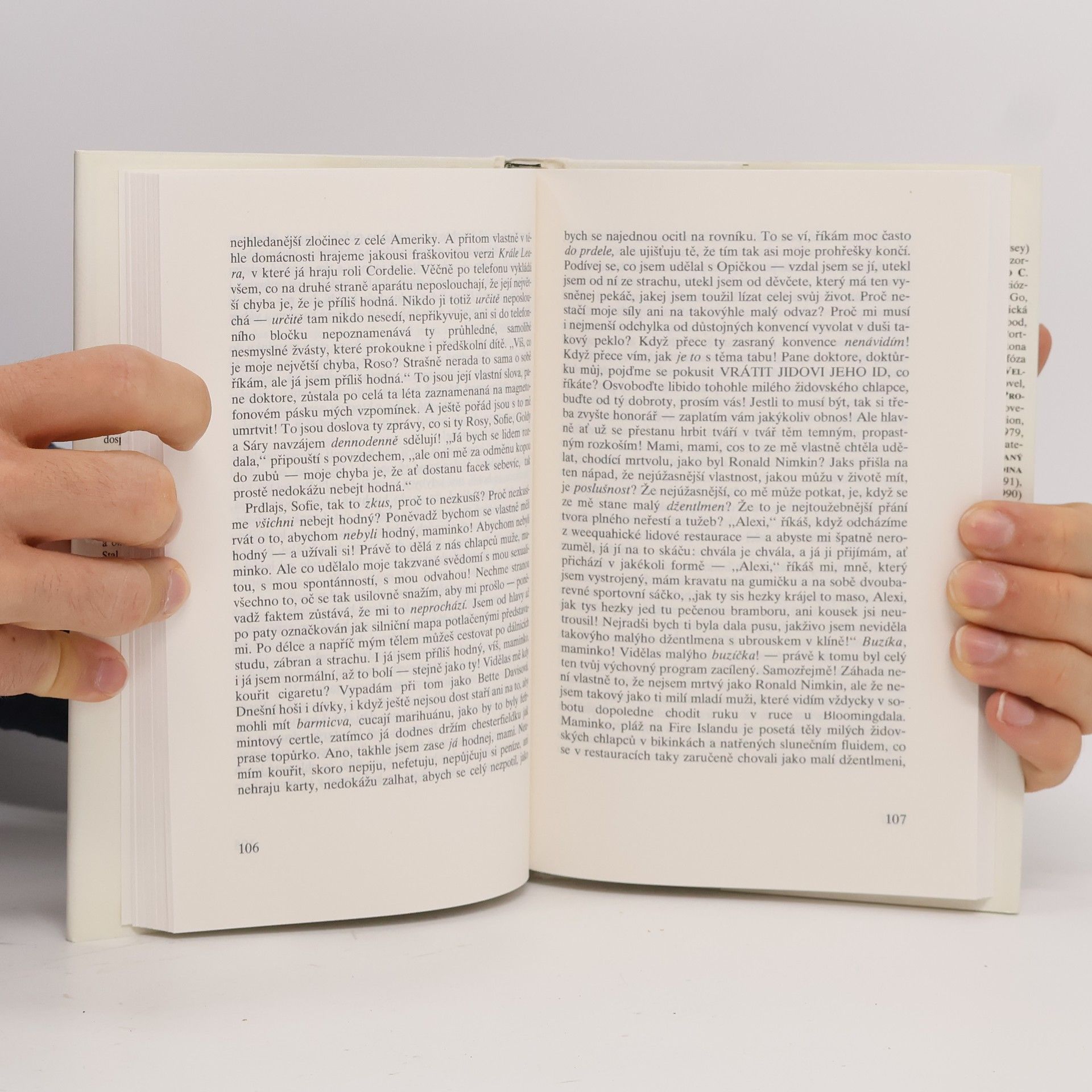 Philip Roth Portnoyův komplex