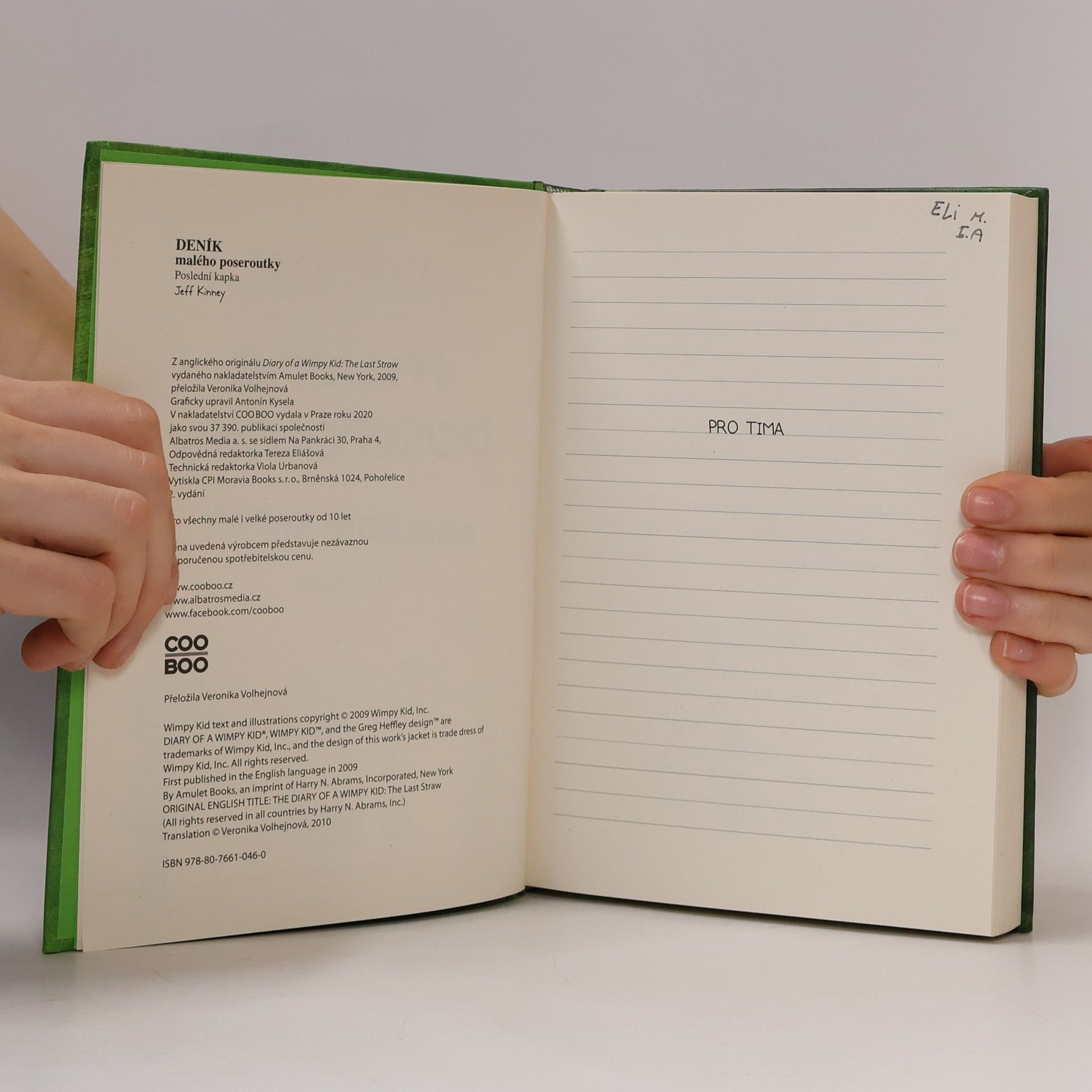 Jeff Kinney Deník malého poseroutky 3. Poslední kapka