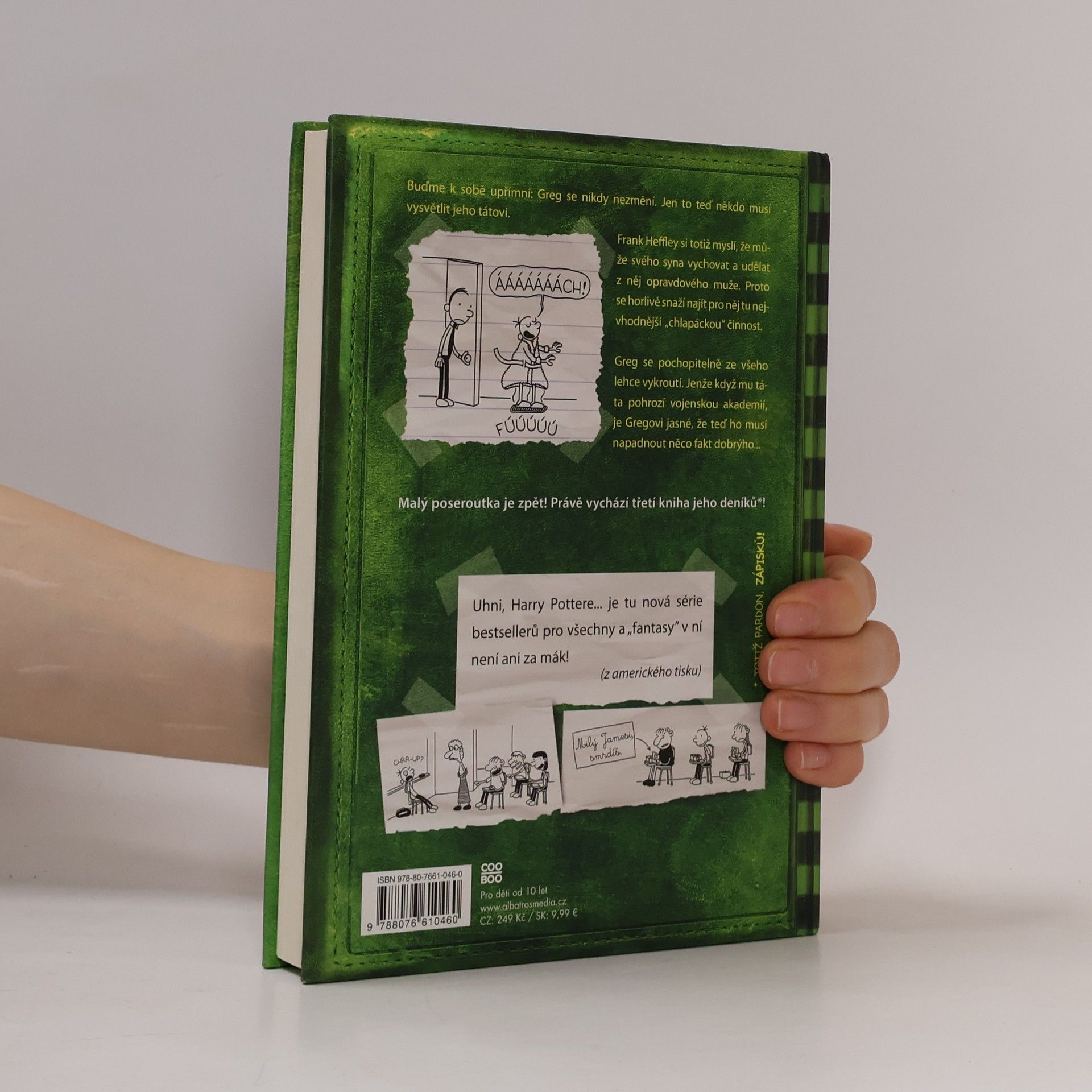 Jeff Kinney Deník malého poseroutky 3. Poslední kapka