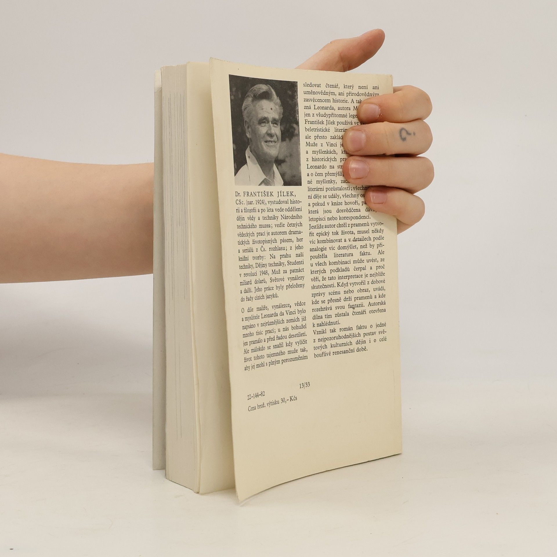 František Jílek Muž z Vinci