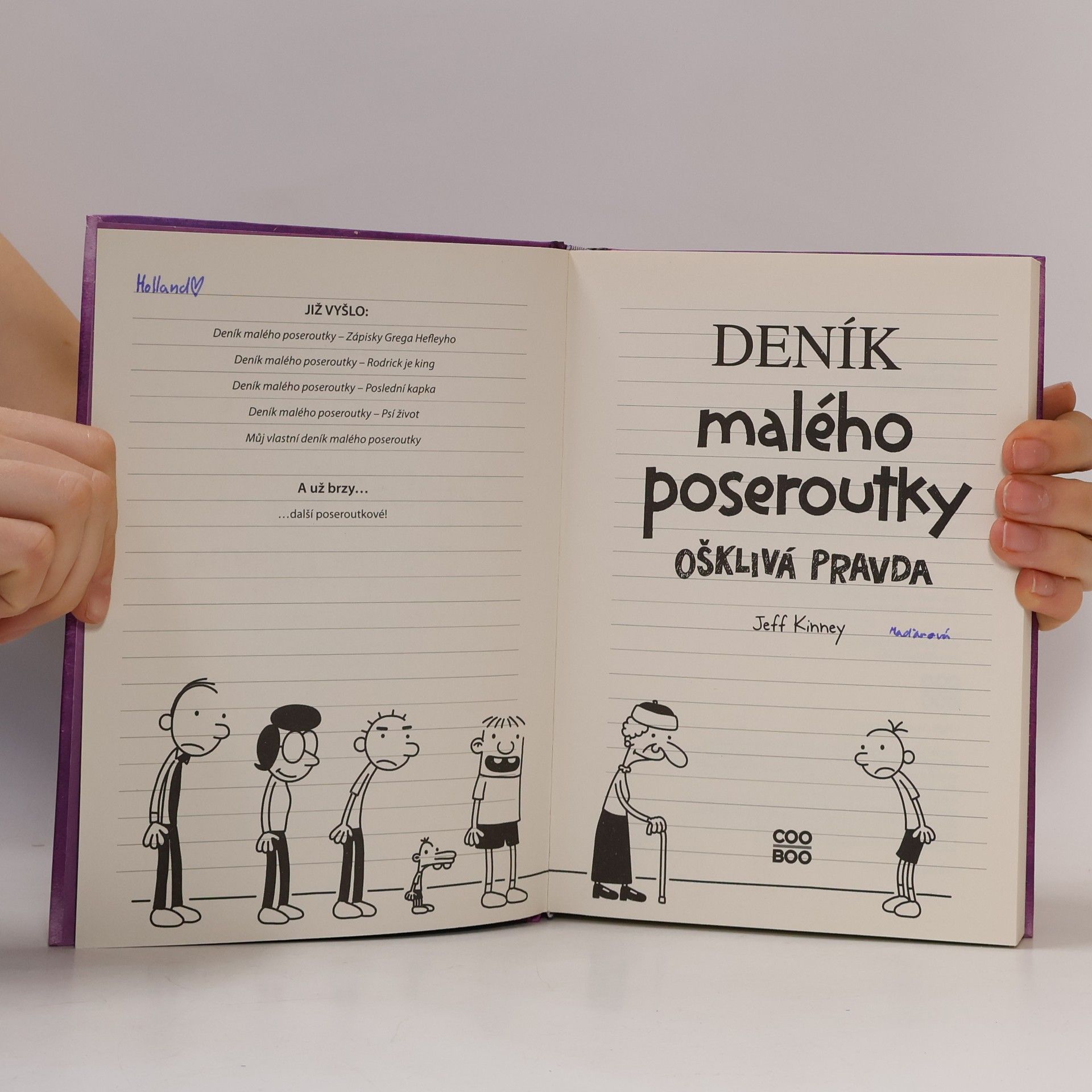 Jeff Kinney Deník malého poseroutky 5. Ošklivá pravda