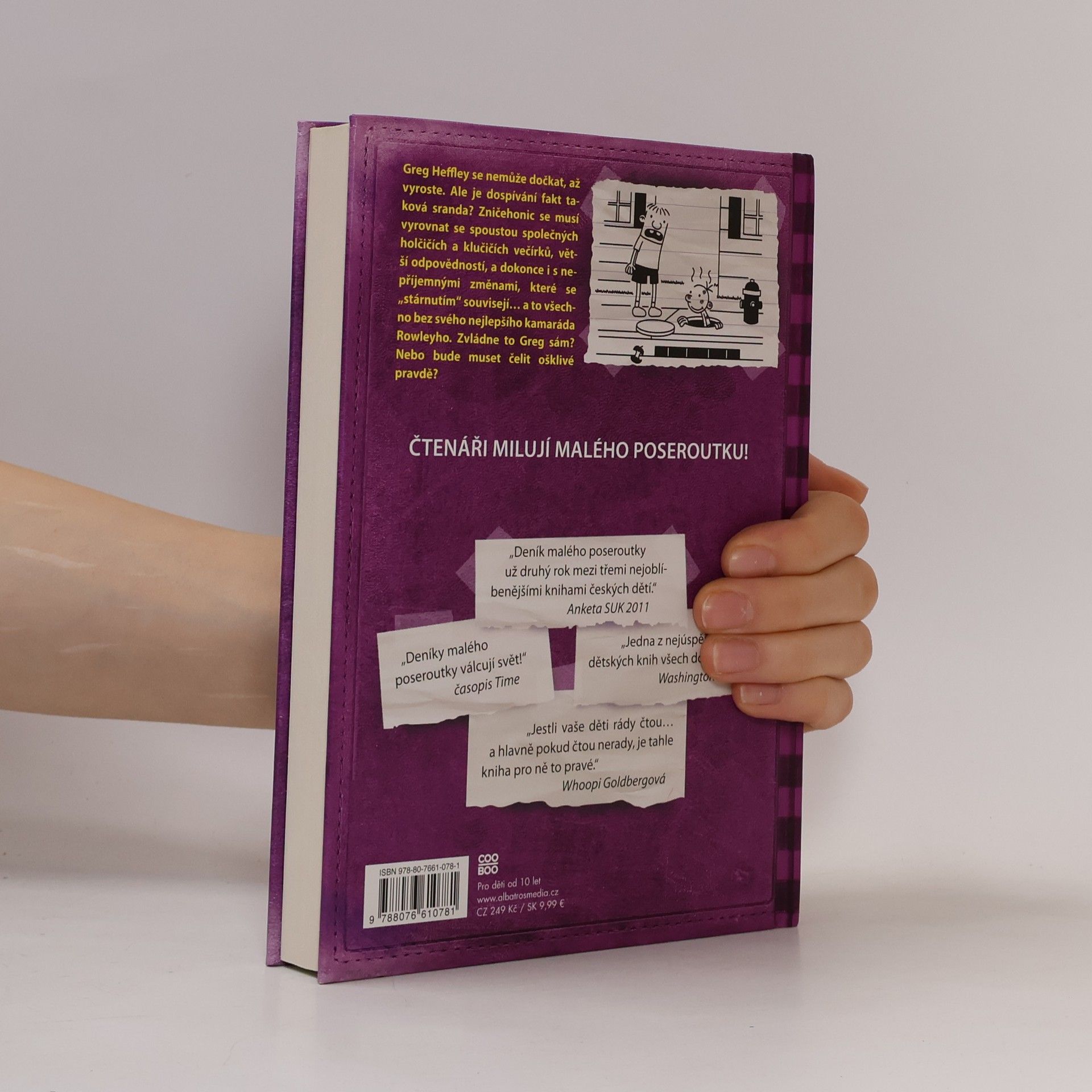 Jeff Kinney Deník malého poseroutky 5. Ošklivá pravda