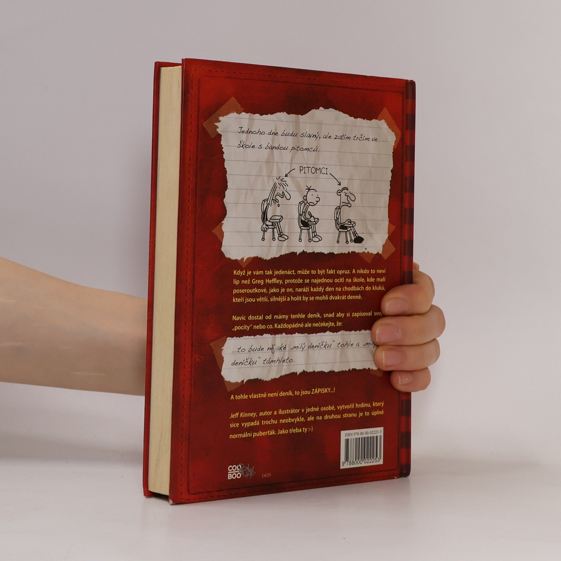 Jeff Kinney Deník malého poseroutky 1