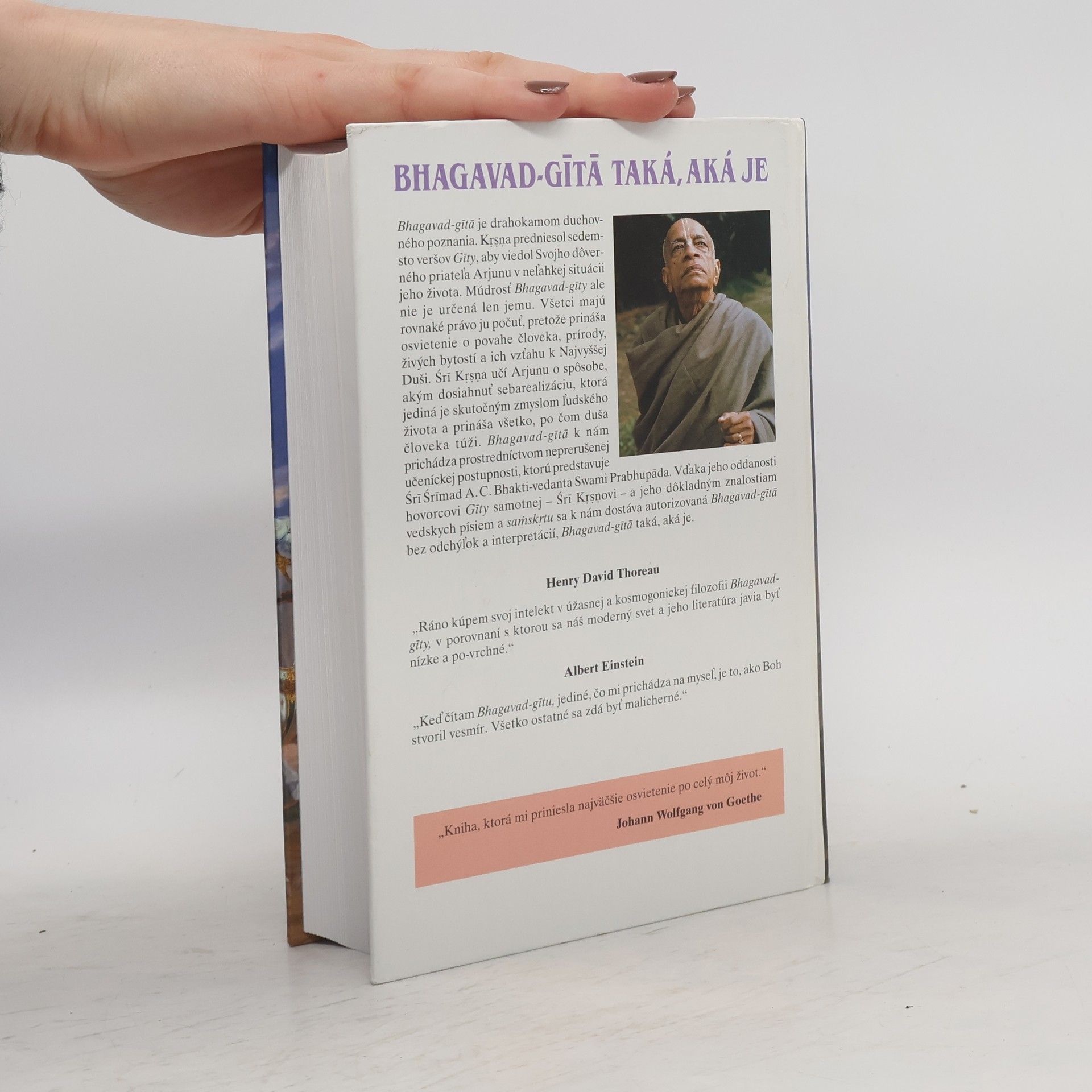 A.C. Bhaktivedanta Swami Prabhupada Bhagavad Gíta