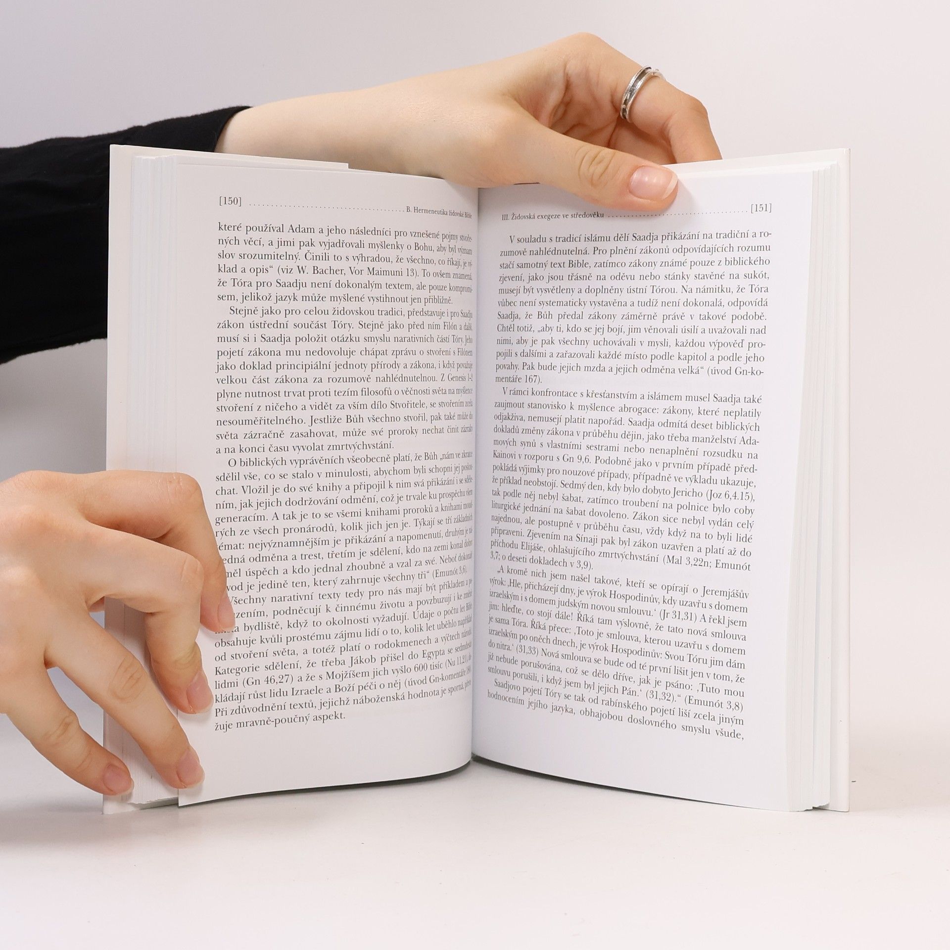 Günter Stemberger Hermeneutika židovské Bible a starého zákona
