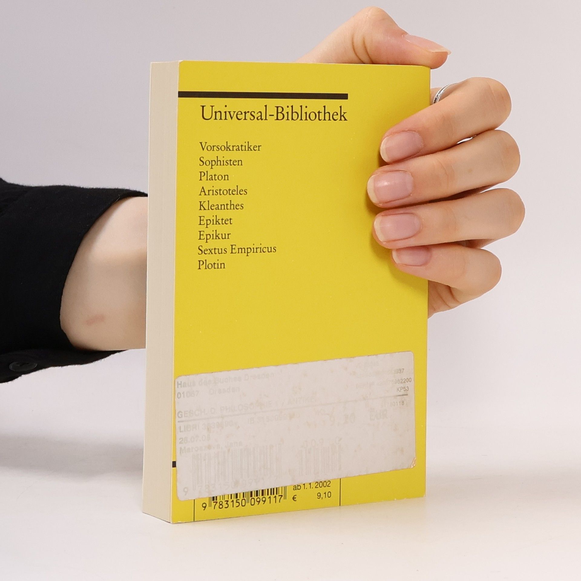 Wolfgang Wieland Geschichte der Philosophie in Text und Darstellung