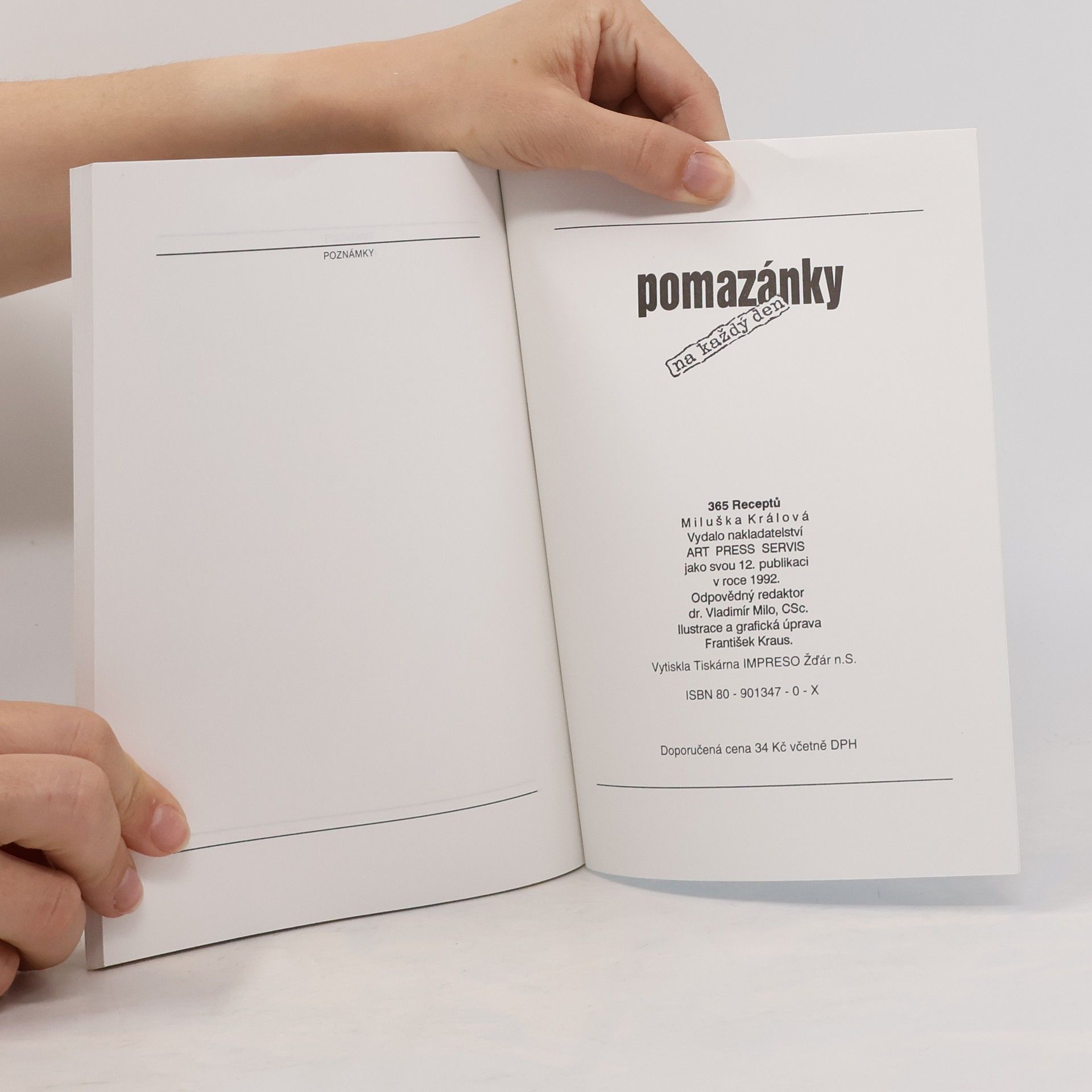 František Kraus Pomazánky na každý den