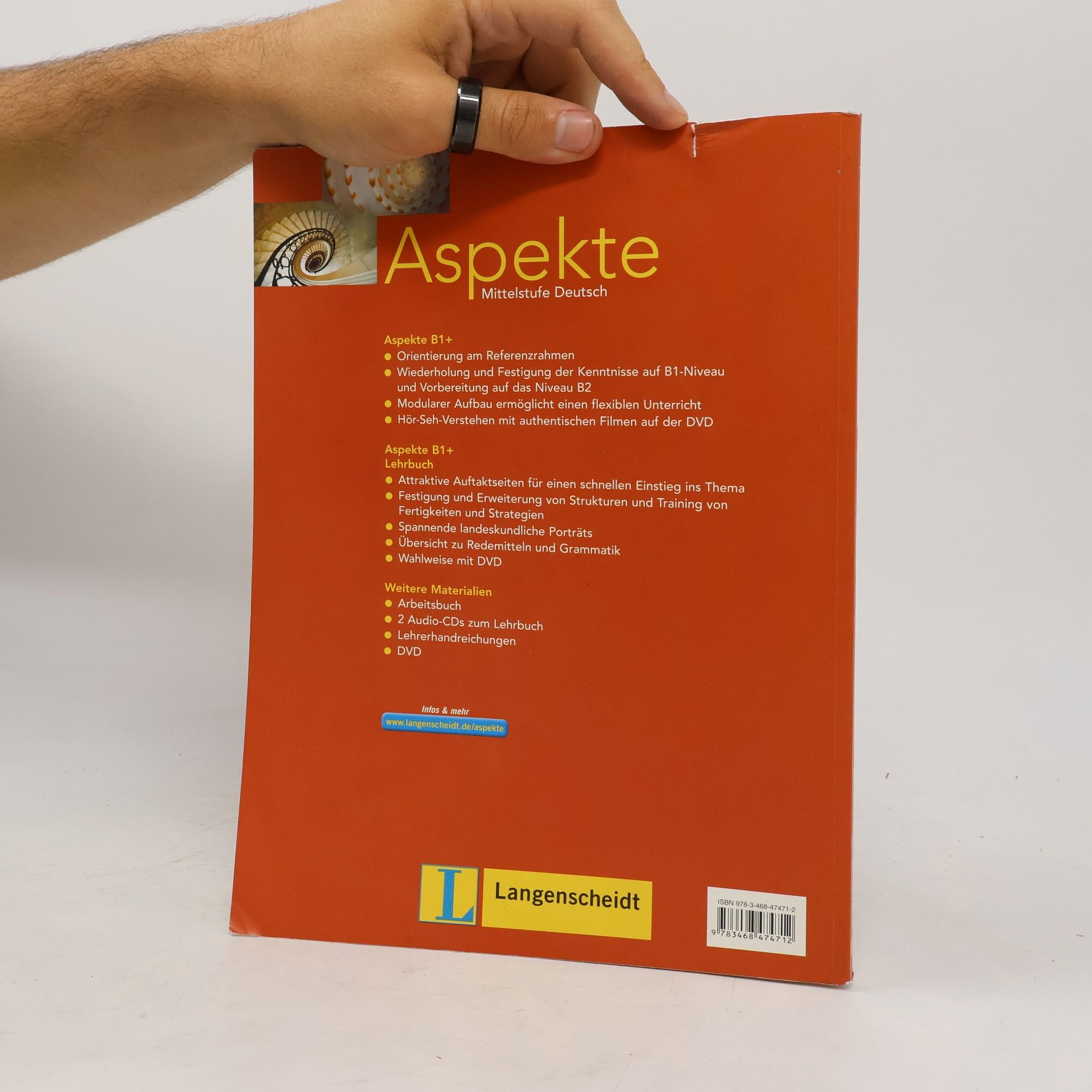 Ute Koithan Aspekte : Mittelstufe Deutsch : [Niveau B1+]. Lehrbuch 1