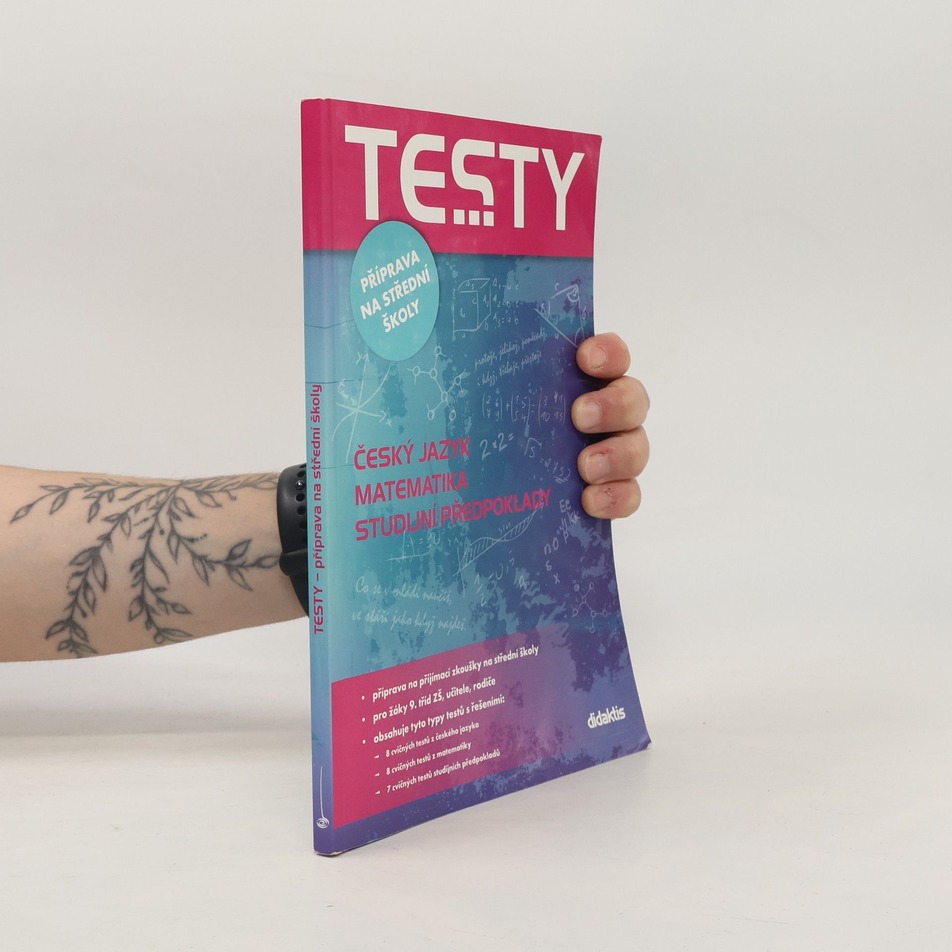 Petra Červinková Testy příprava na střední školy - Český jazyk, Matematika, Studijní předpoklady