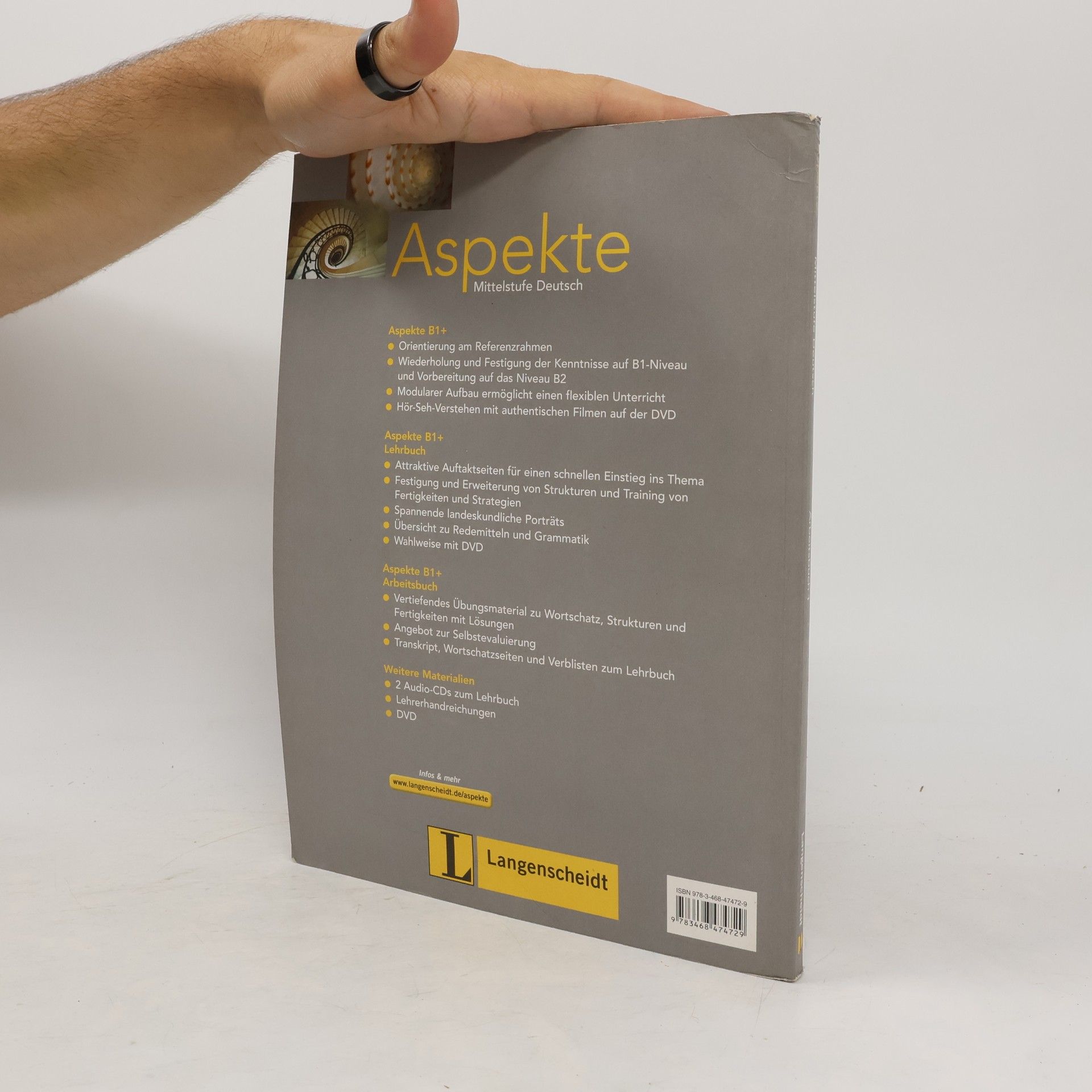 Ute Koithan Aspekte : Mittelstufe Deutsch : Niveau B1+. Arbeitsbuch 1