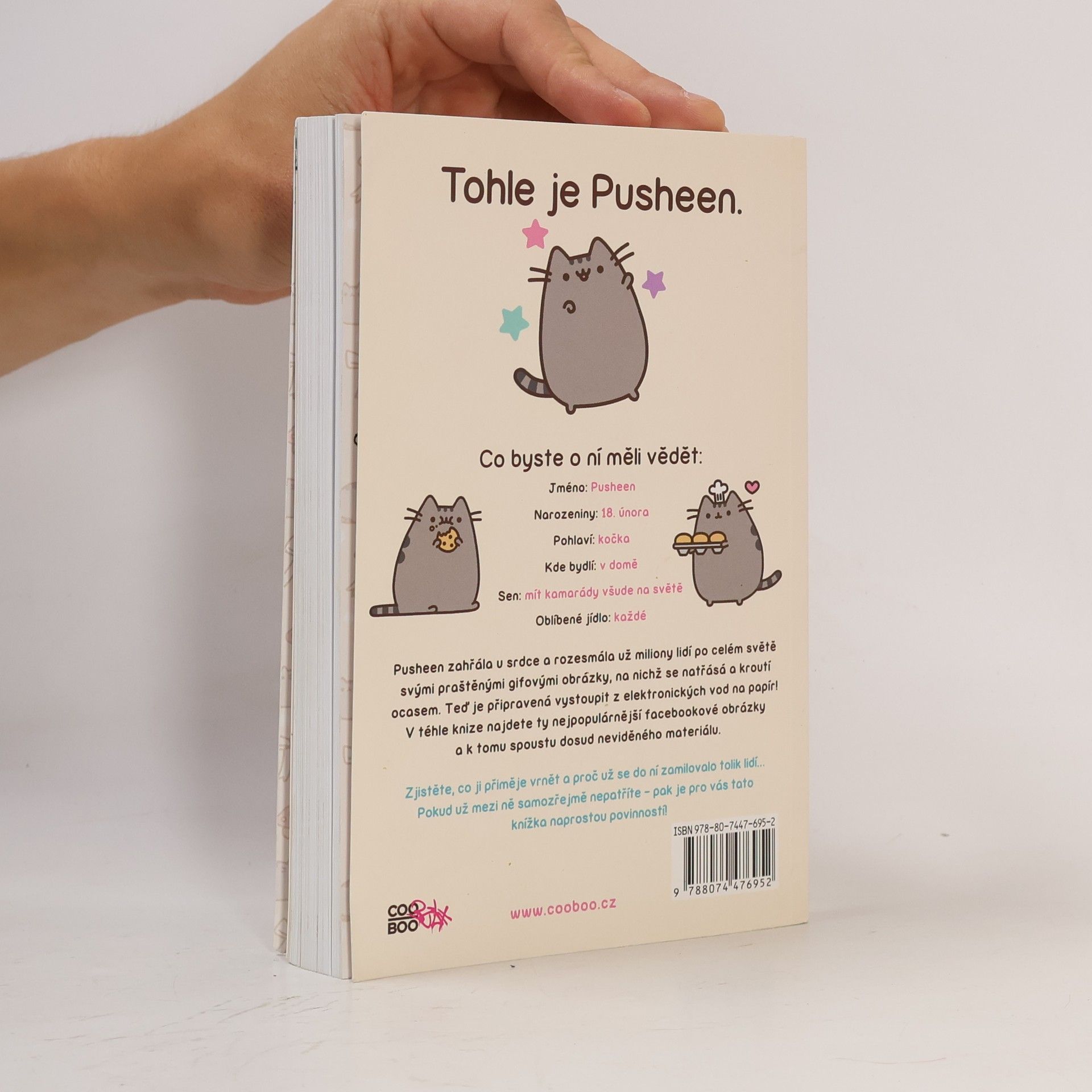 Claire Belton Pusheen. Já, košišta