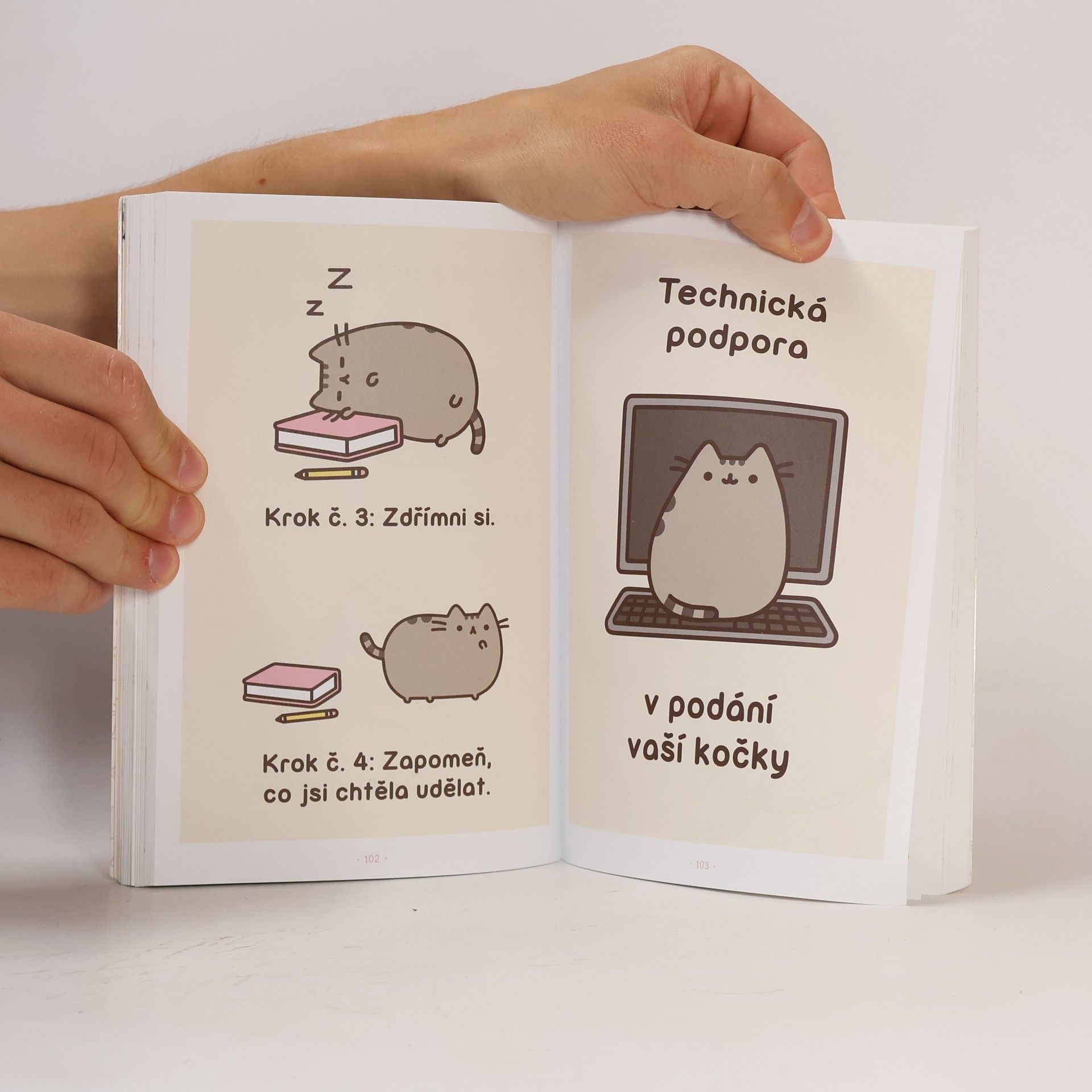 Claire Belton Pusheen. Já, košišta