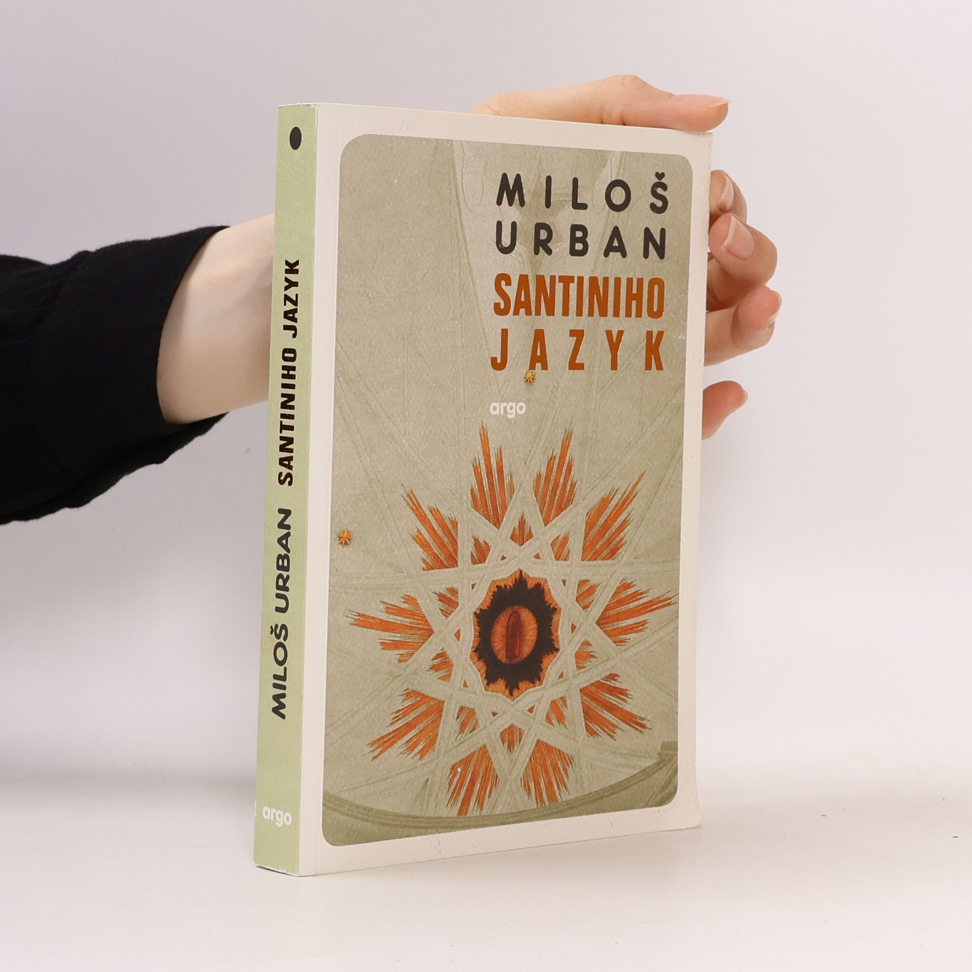 Miloš Urban Santiniho jazyk: Román světla