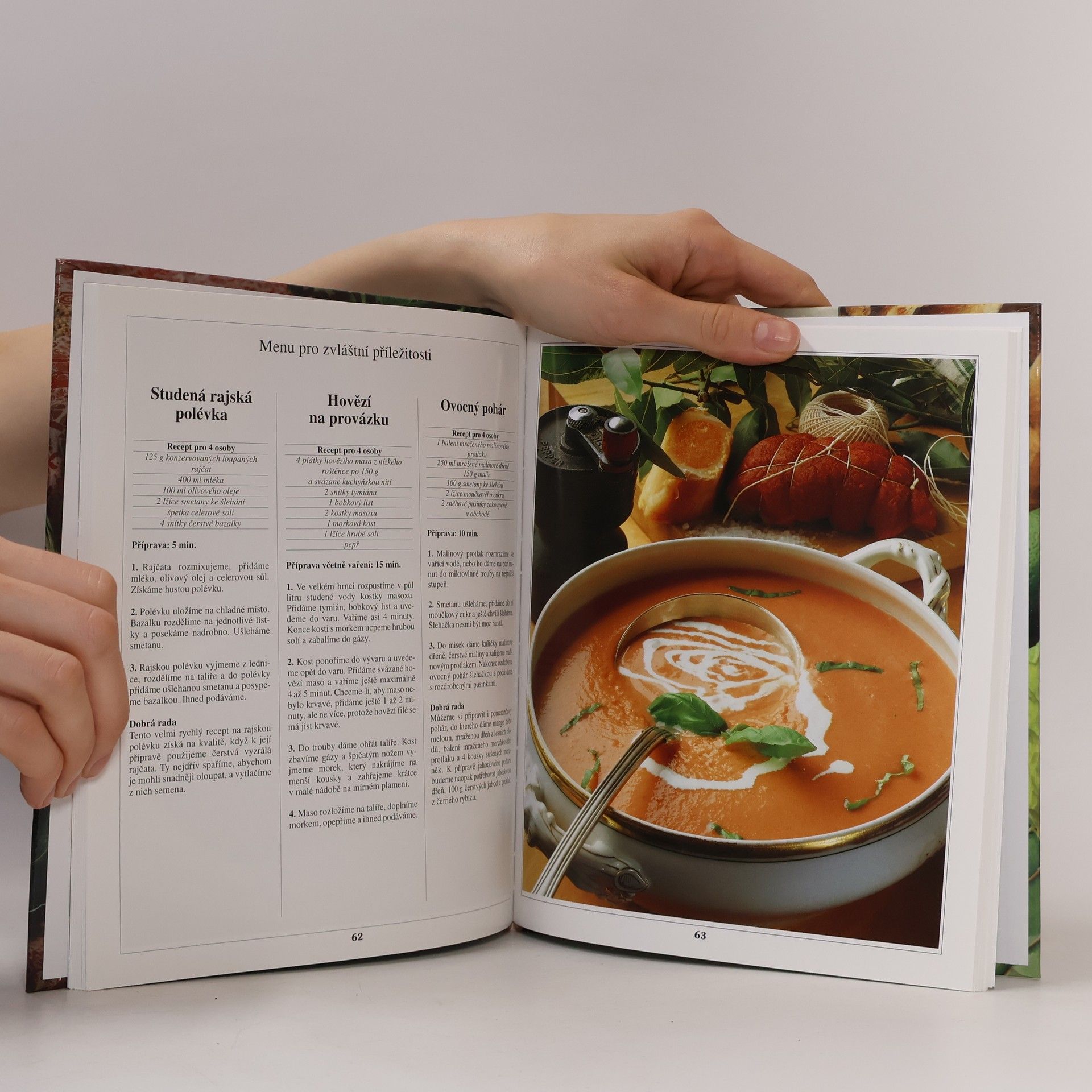 Blanche Vergne Padesát menu za půl hodiny