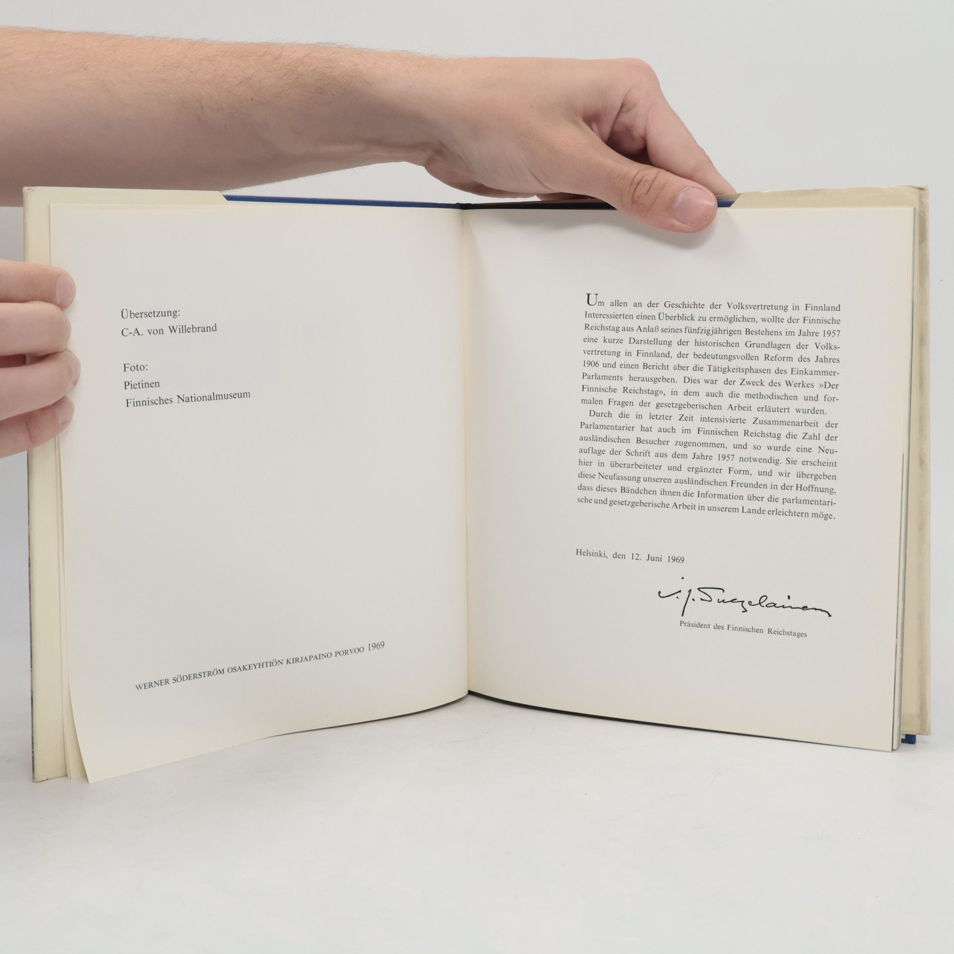 Autorenkollektiv Der Finnische Reichstag