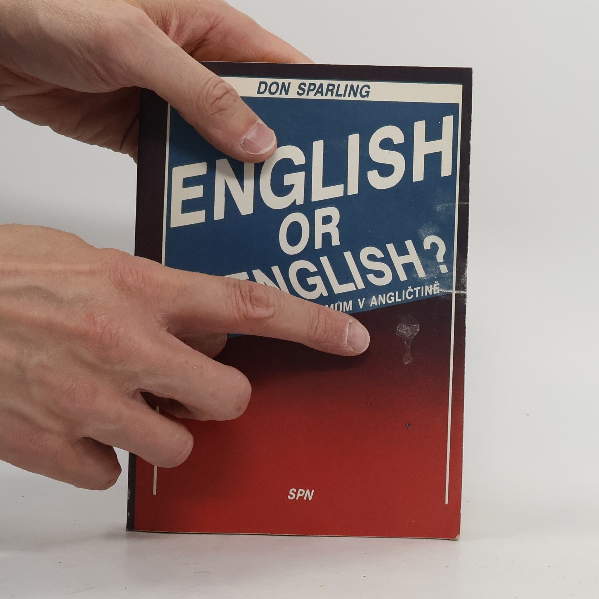 Don Sparling English or Czenglish?