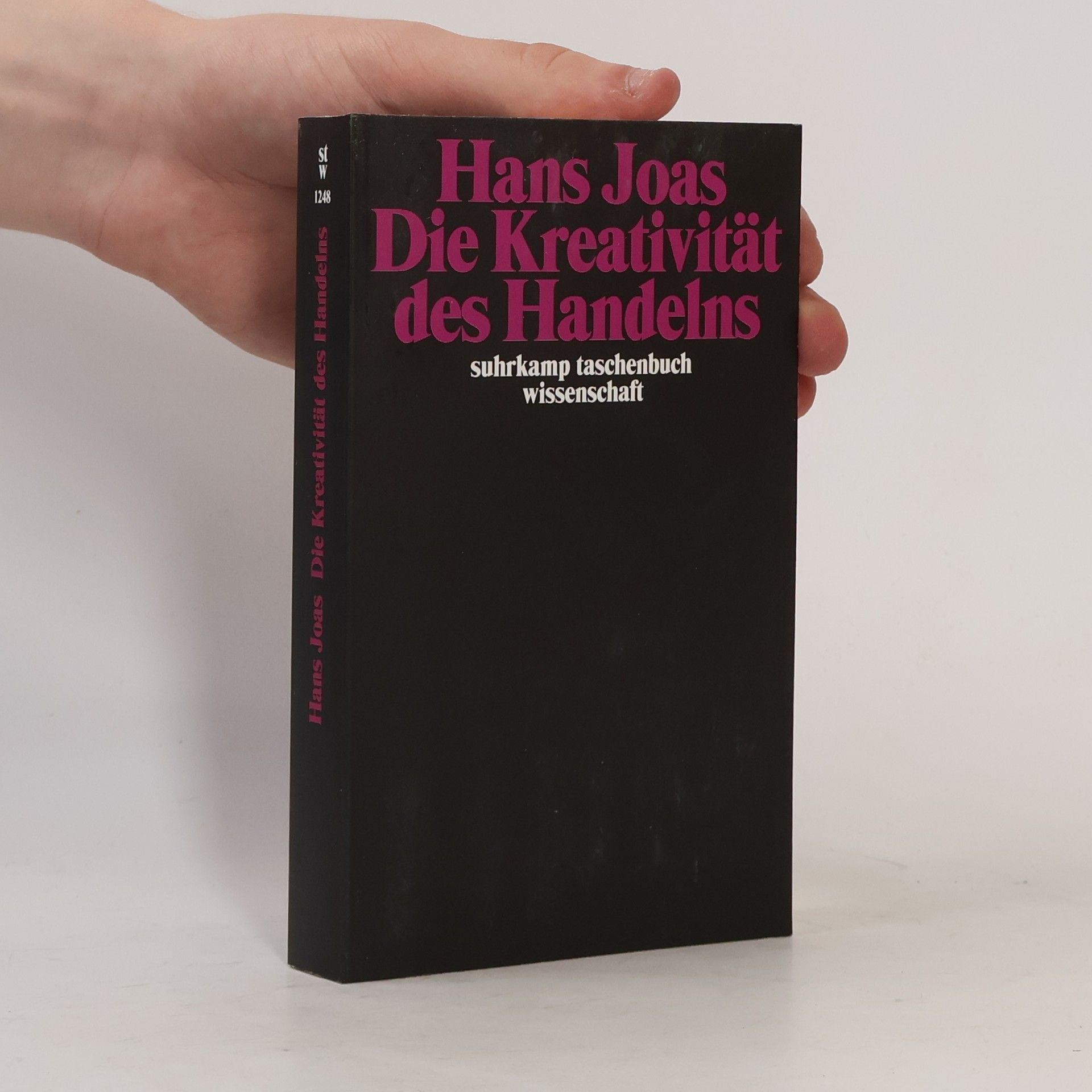 Hans Joas Die Kreativität des Handelns