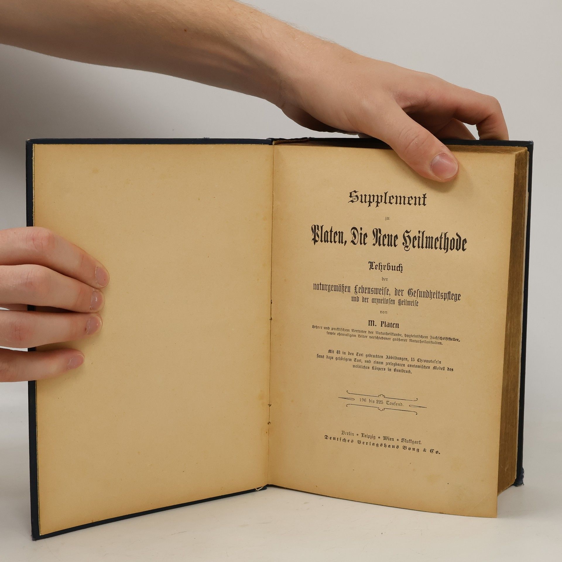 M. Platen Die Neue Heilmethode