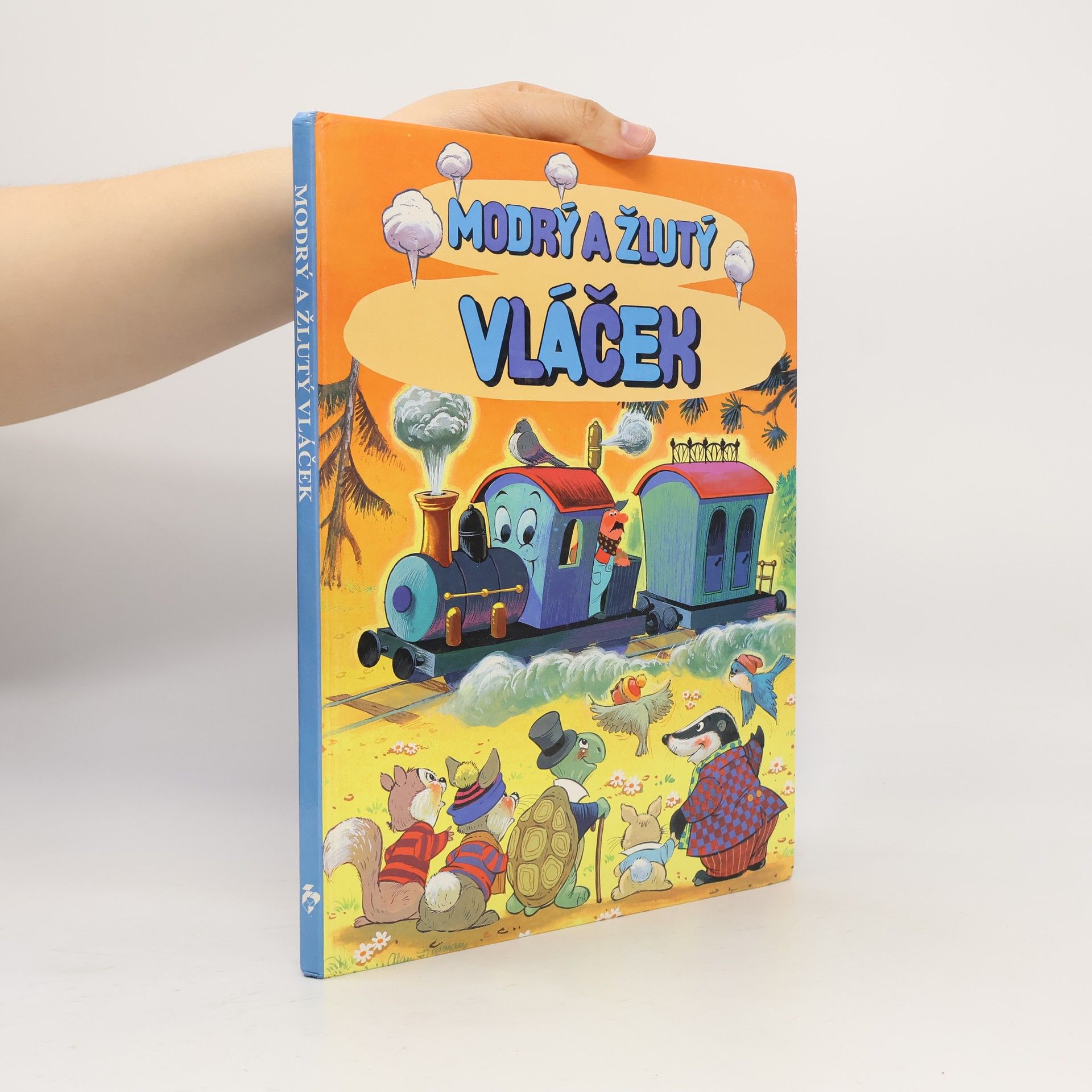 Hayden McAllister Modrý a žlutý vláček