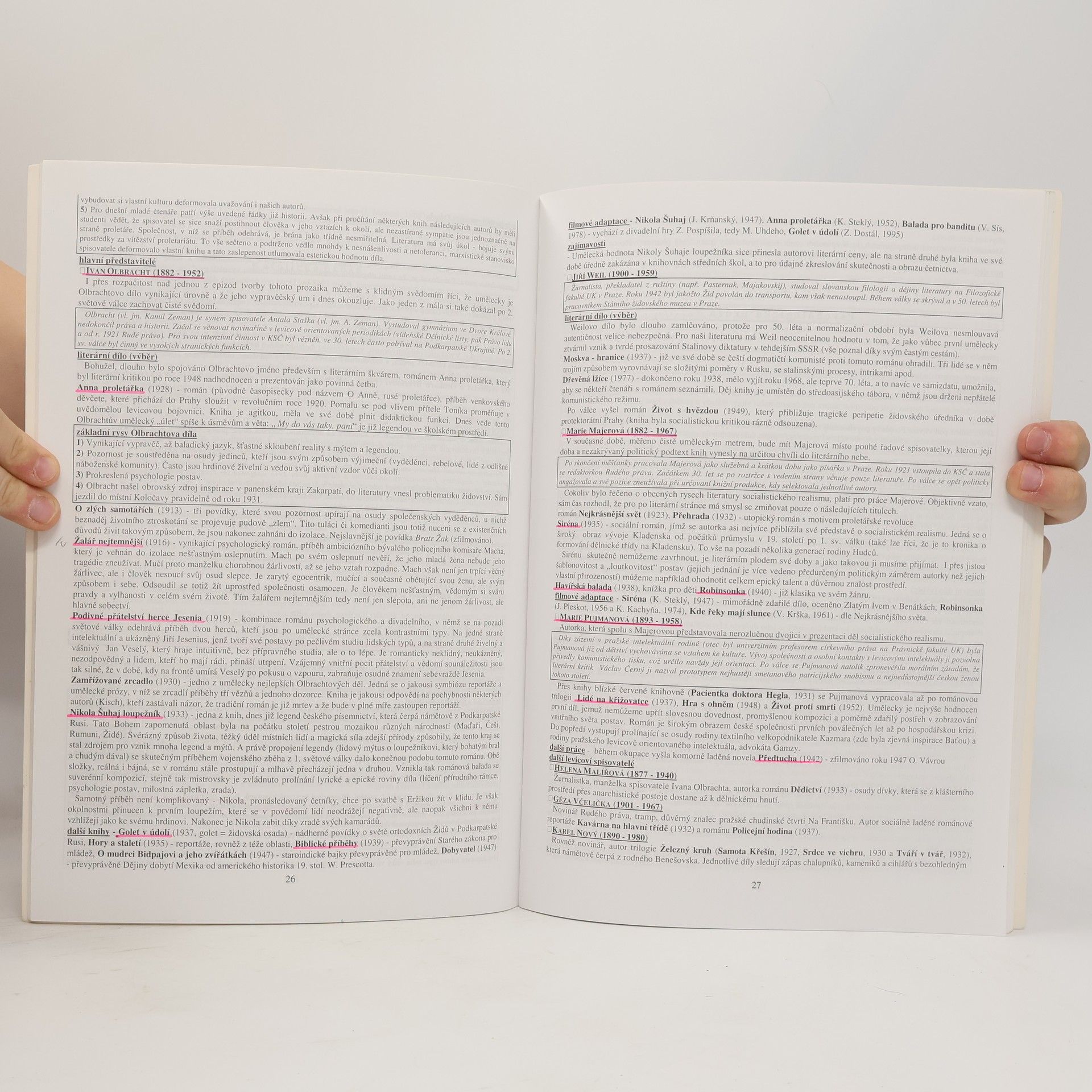Vladimír Prokop Přehled české literatury 20. století