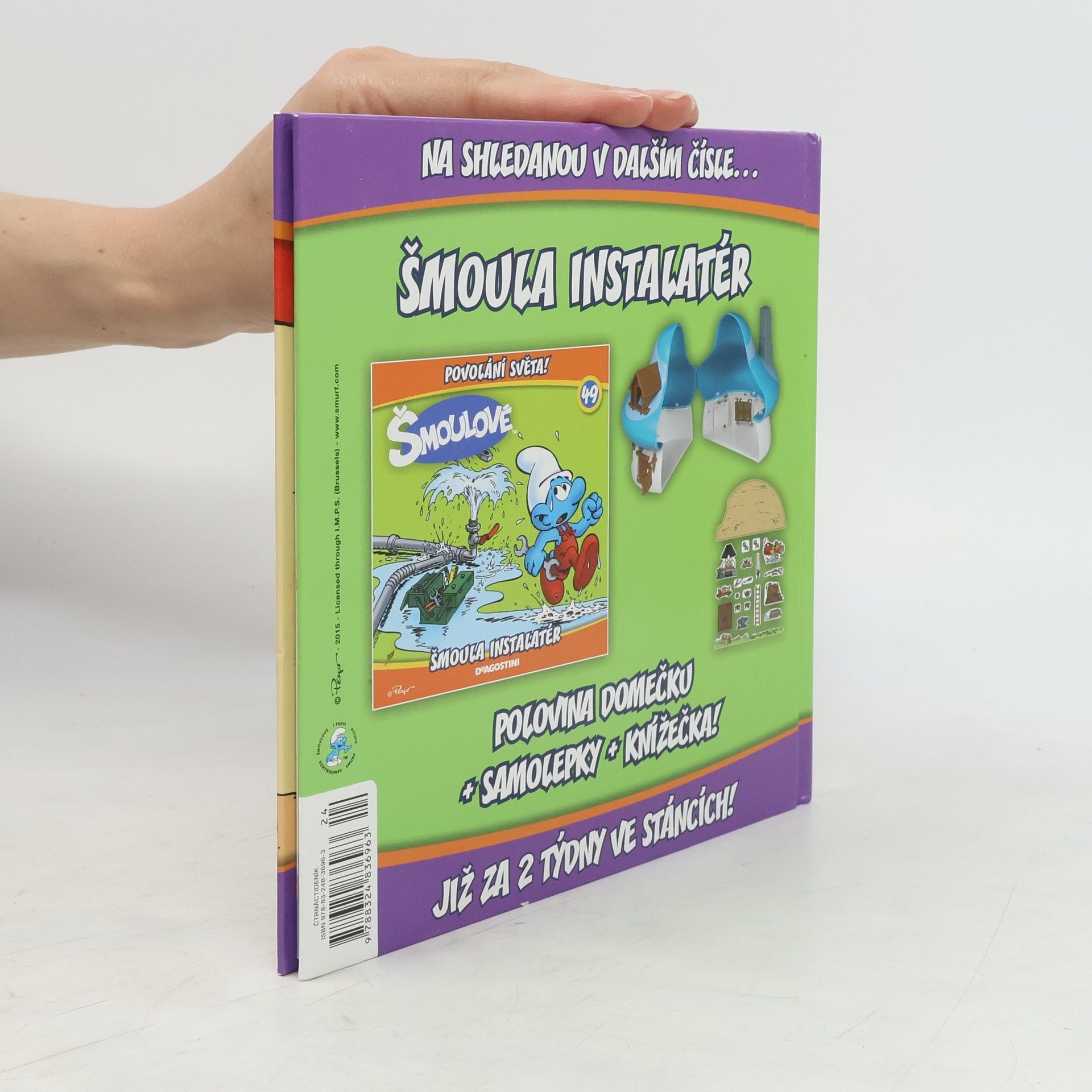 Various authors Šmoulové 48. Šmoula malíř pokojů