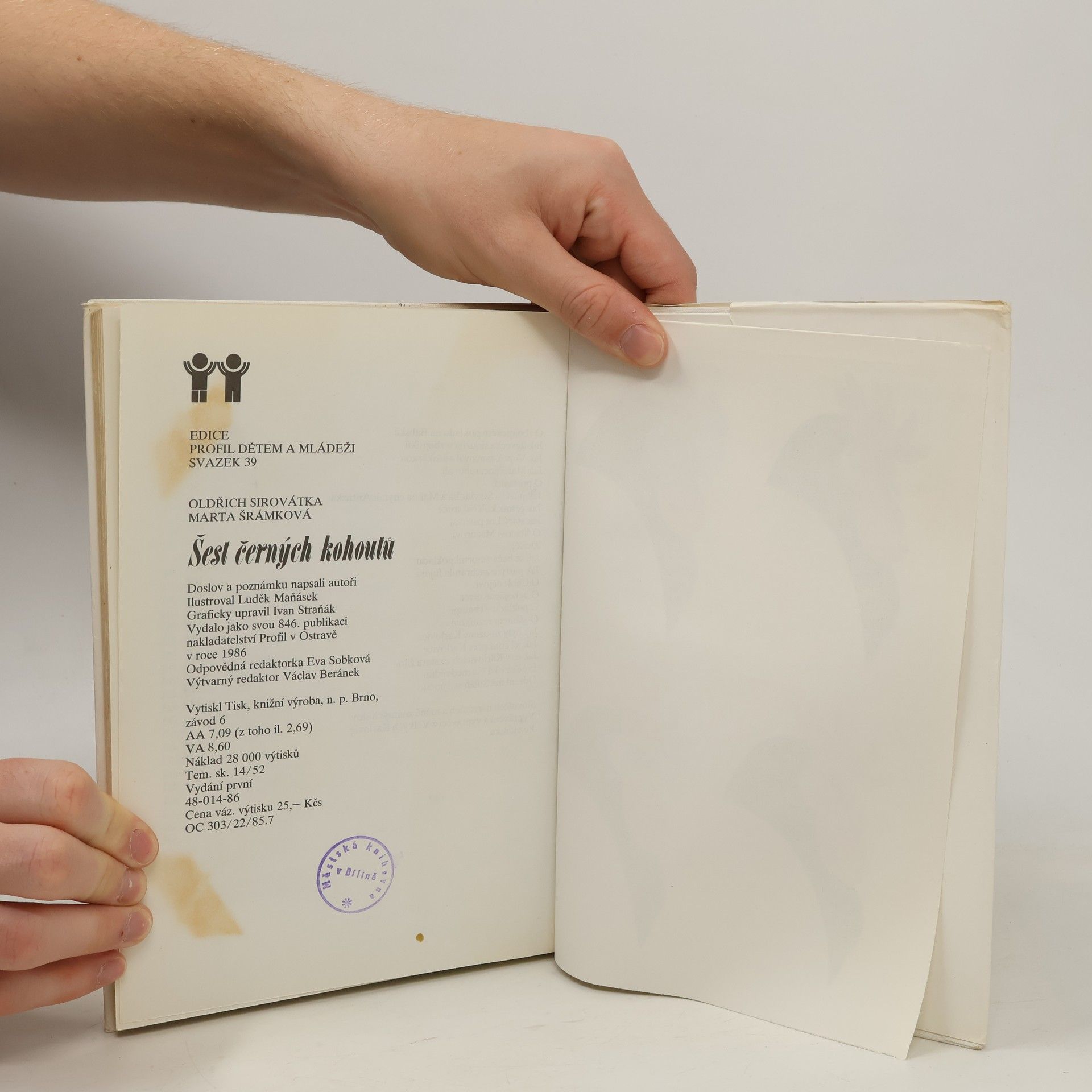 Oldřich Sirovátka Šest černých kohoutů