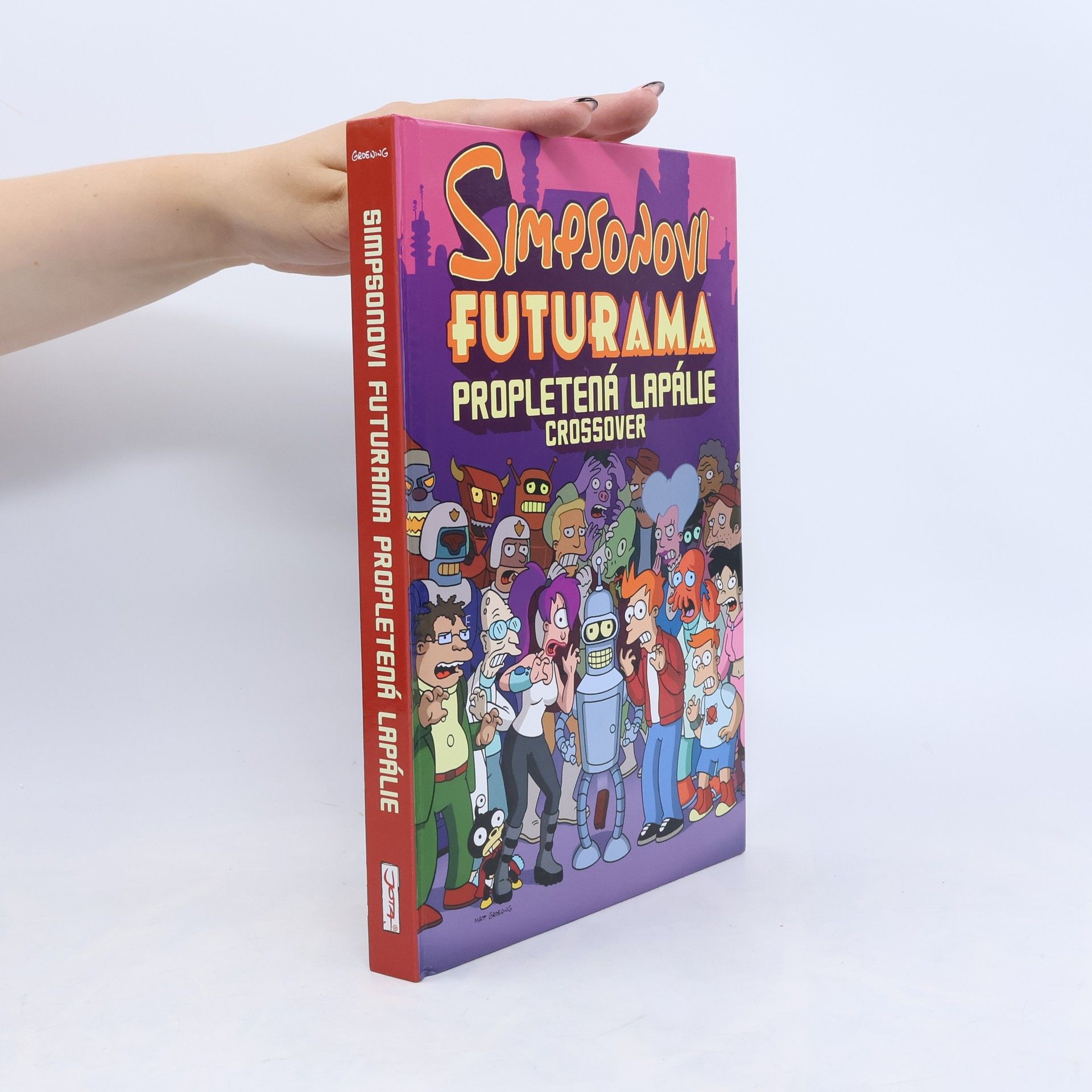 Simpsonovi - Futurama. Propletená lapálie: Crossover (s přílohou)