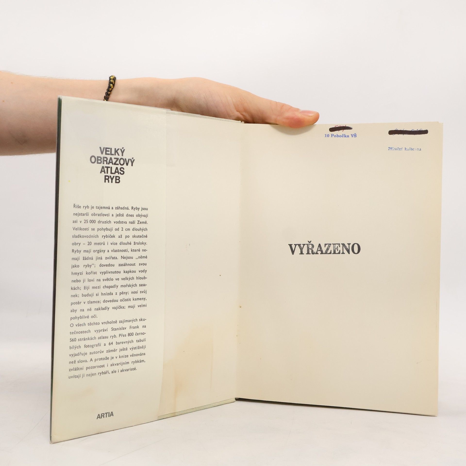 Stanislav Frank Velký obrazový atlas ryb