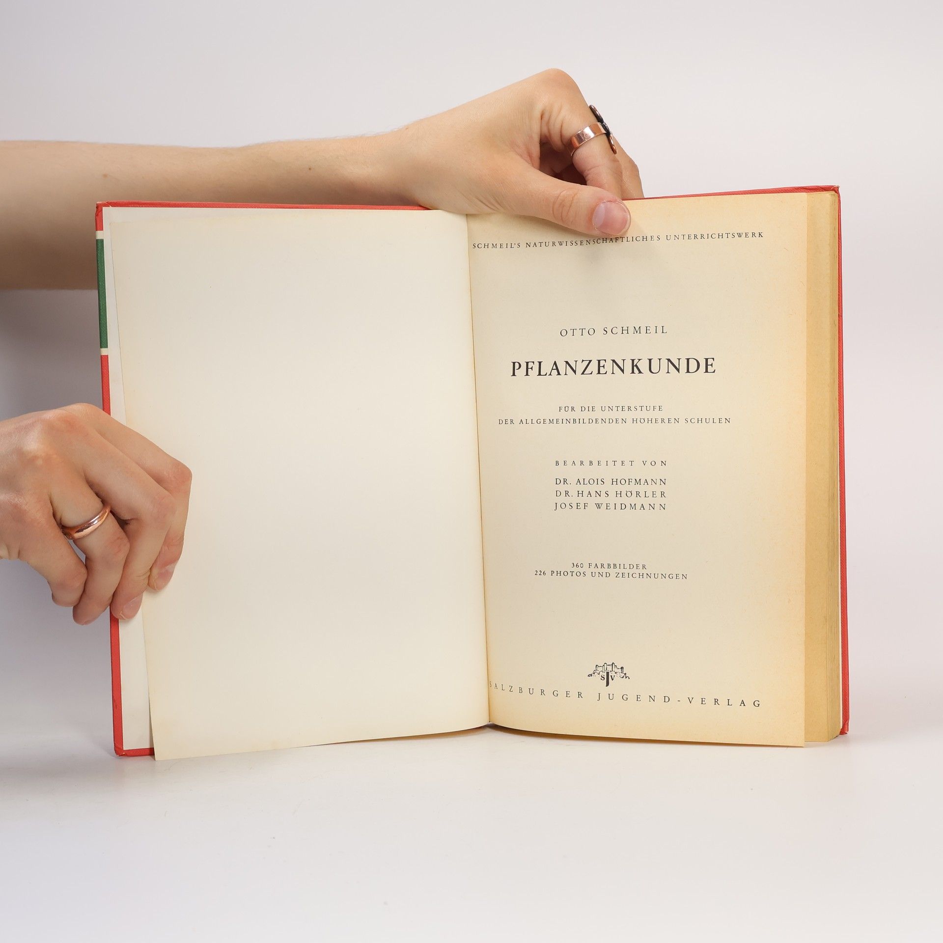 Otto Schmeil Pflanzenkunde