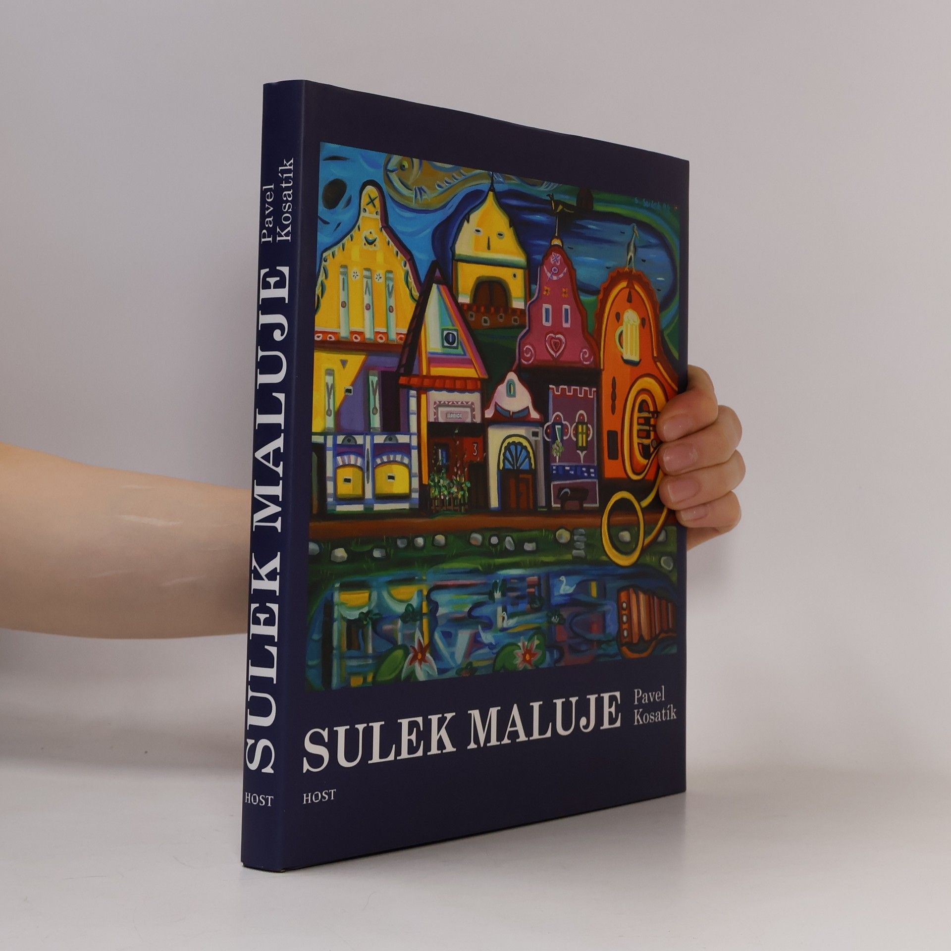 Pavel Kosatík Sulek maluje