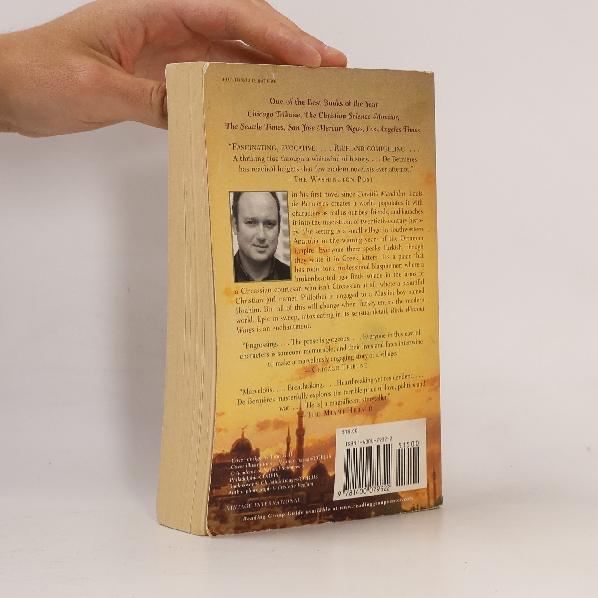 Louis de Bernieres Birds without wings
