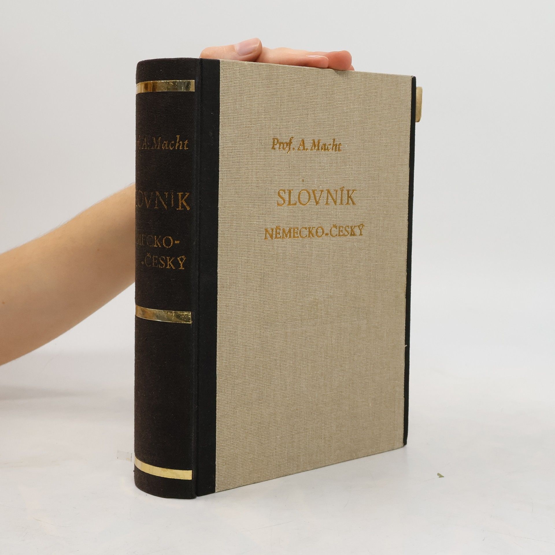 Antonín Macht Praktický slovník německo-český frazeologický