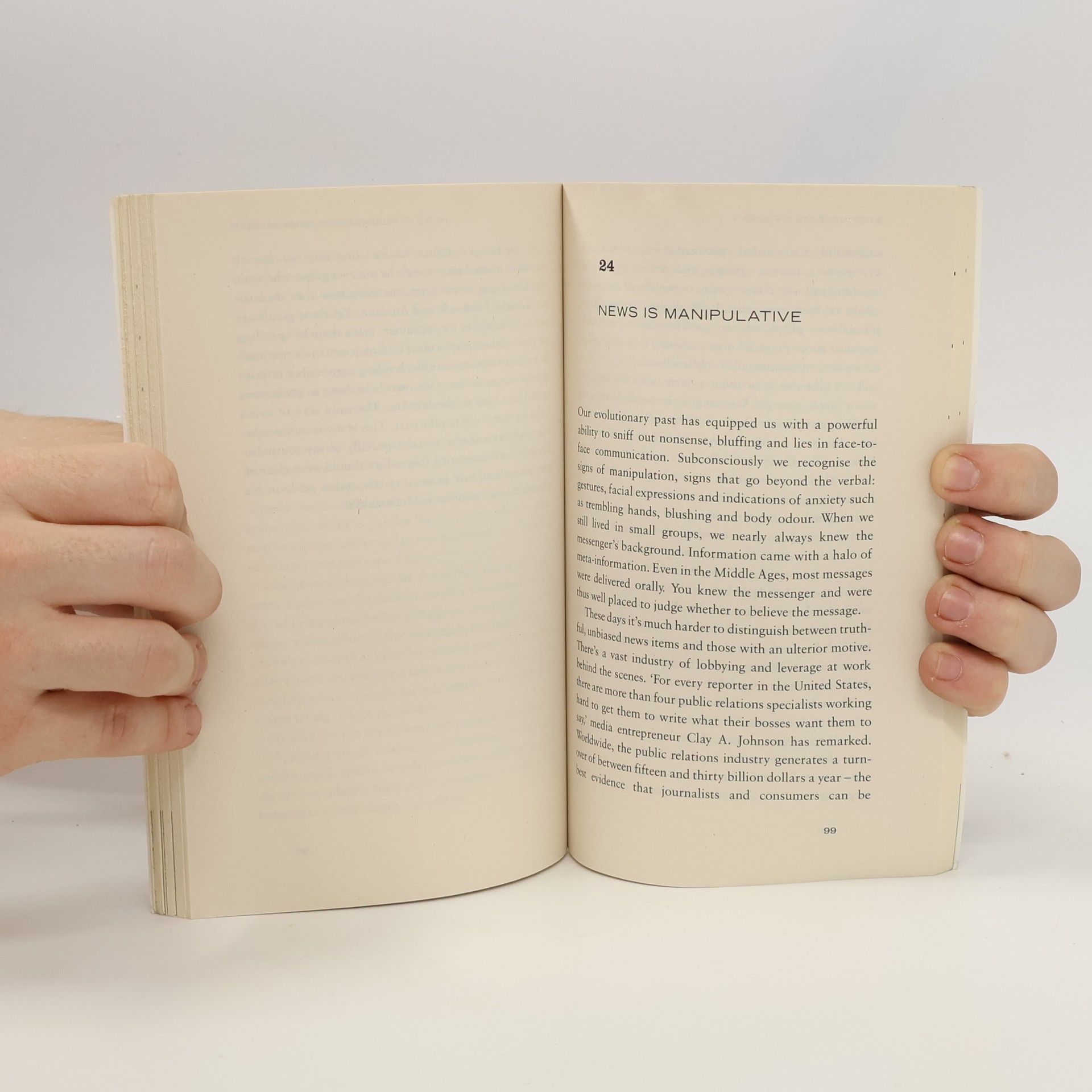 Rolf Dobelli Stop Reading the News : A Manifesto for a Happier, Calmer and Wiser Life