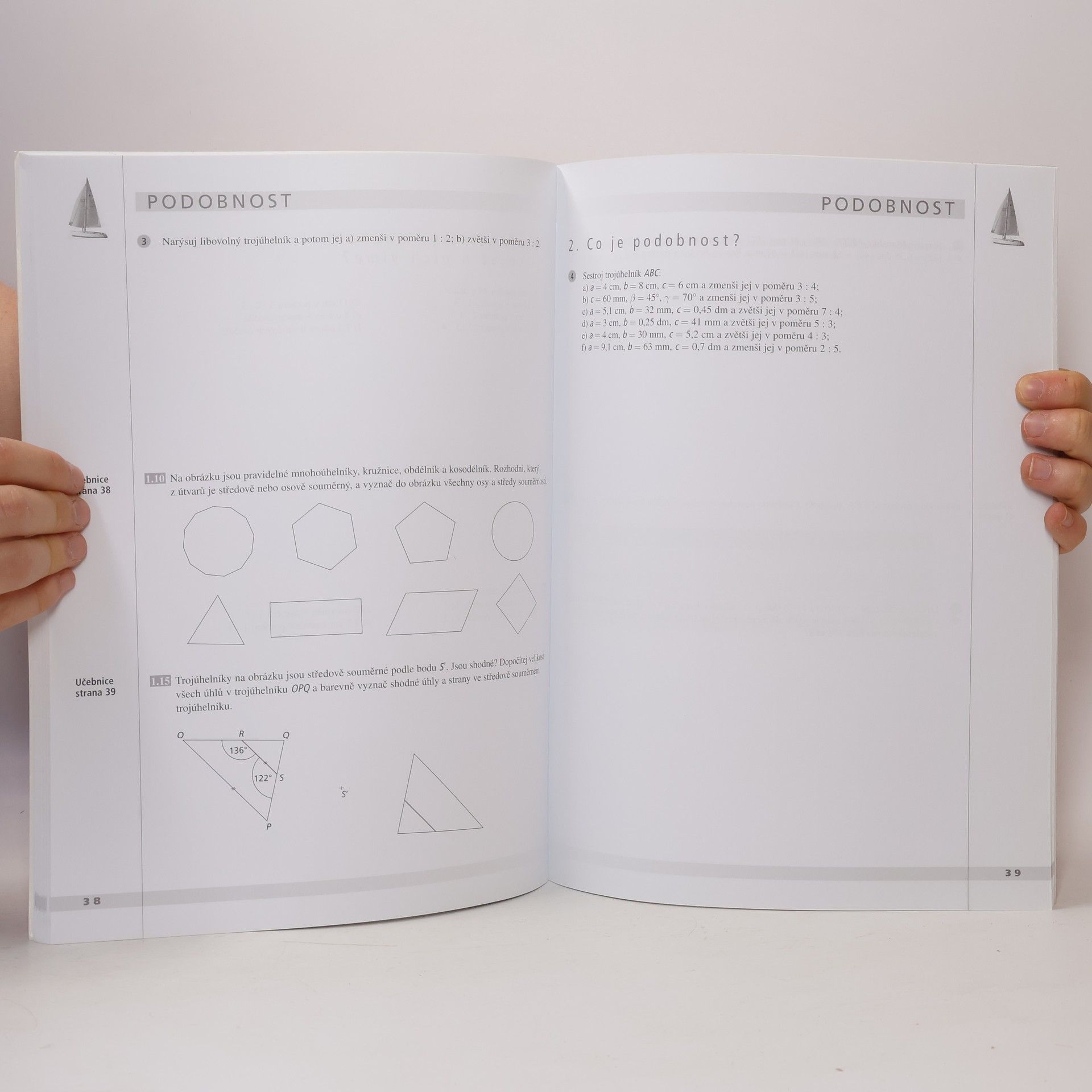 Various authors Matematika 9 Geometrie - Pracovní sešit