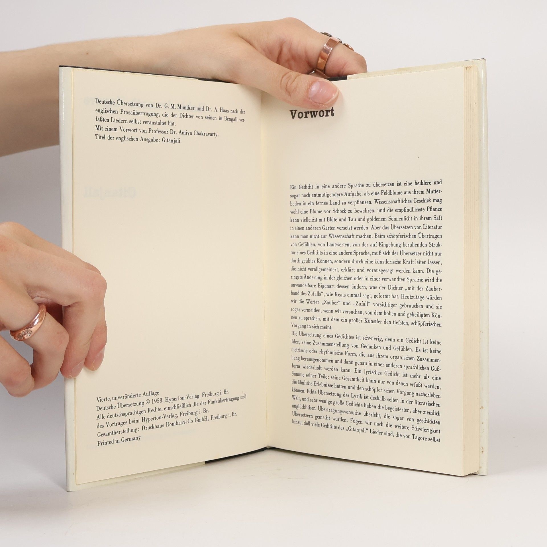 Rabindranath Tagore Eine Anthologie