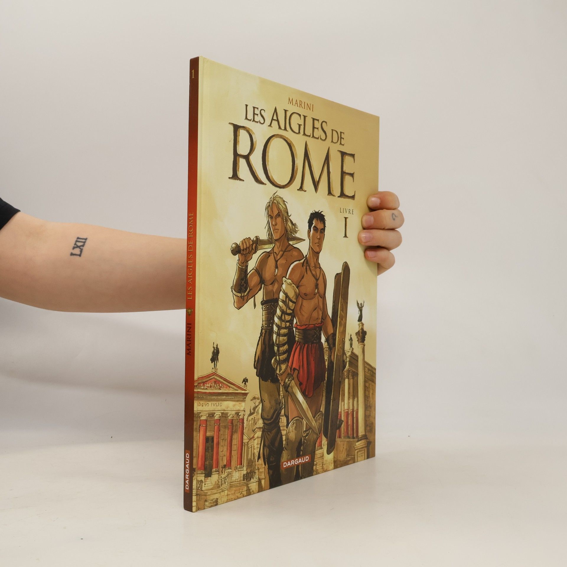 Enrico Marini Les Aigles de Rome