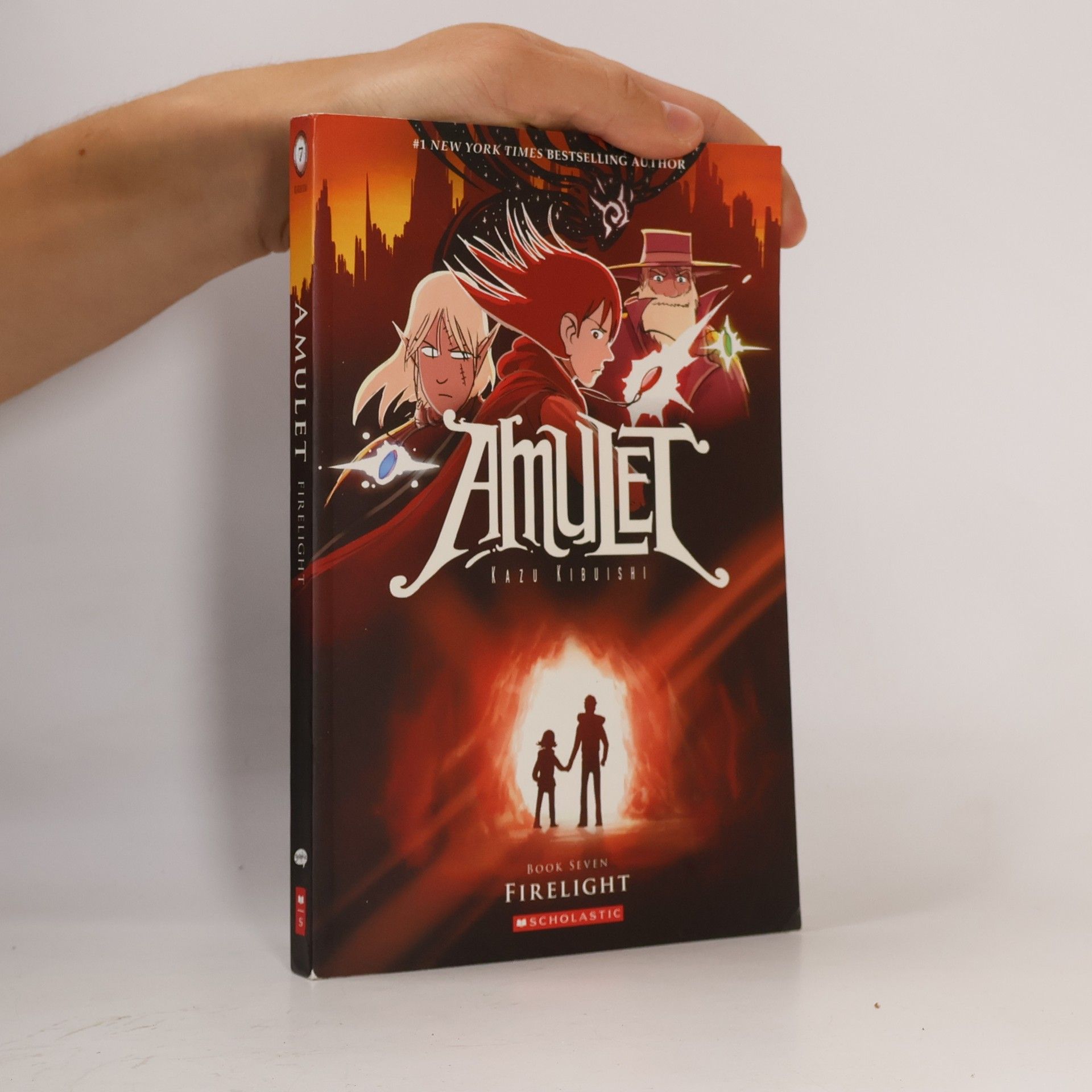 Kazu Kibuishi Firelight: A Graphic Novel (Amulet #7)