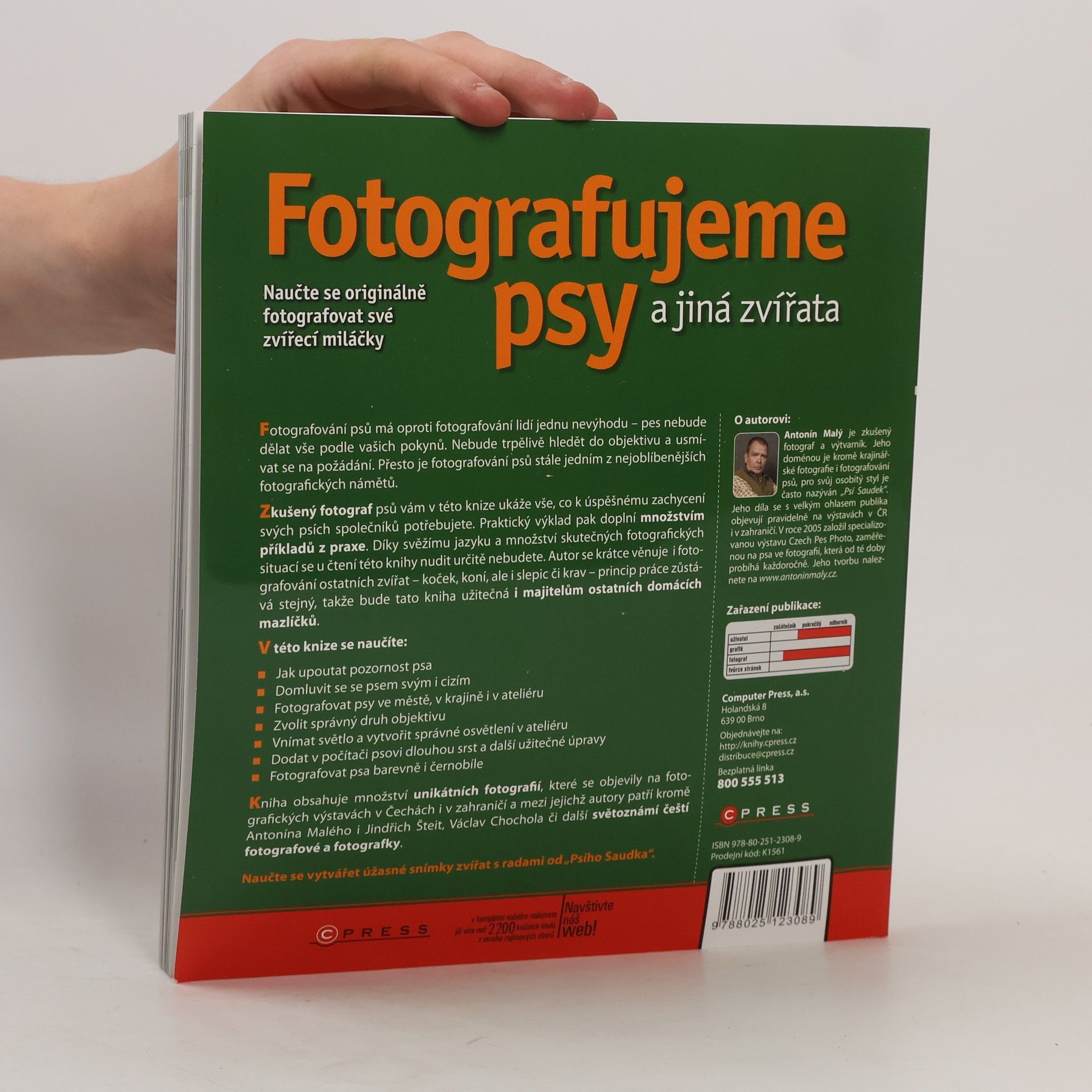 Antonín Malý Fotografujeme psy a jiná zvířata
