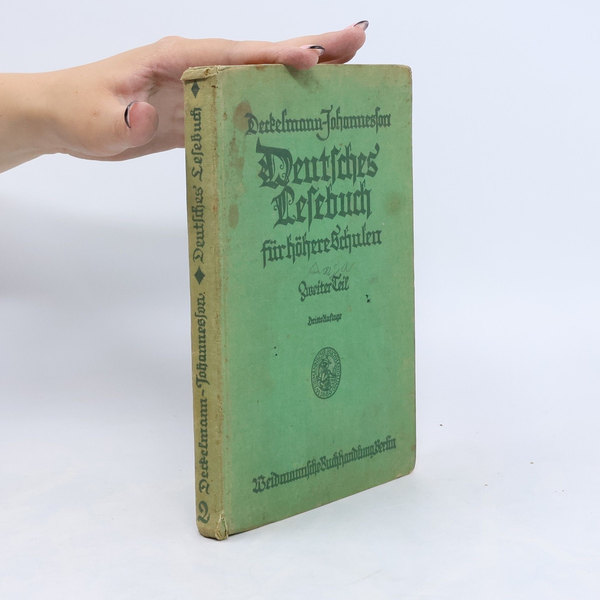 Various authors Deutsches Lesebuch für höhere Schulen