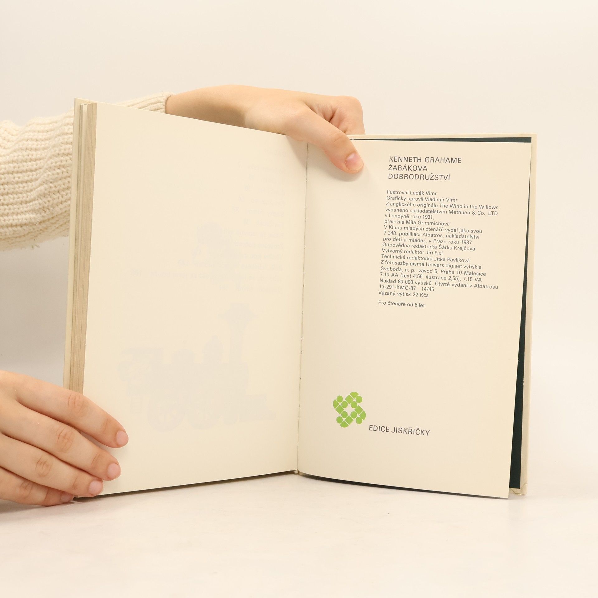 Kenneth Grahame Žabákova dobrodružství