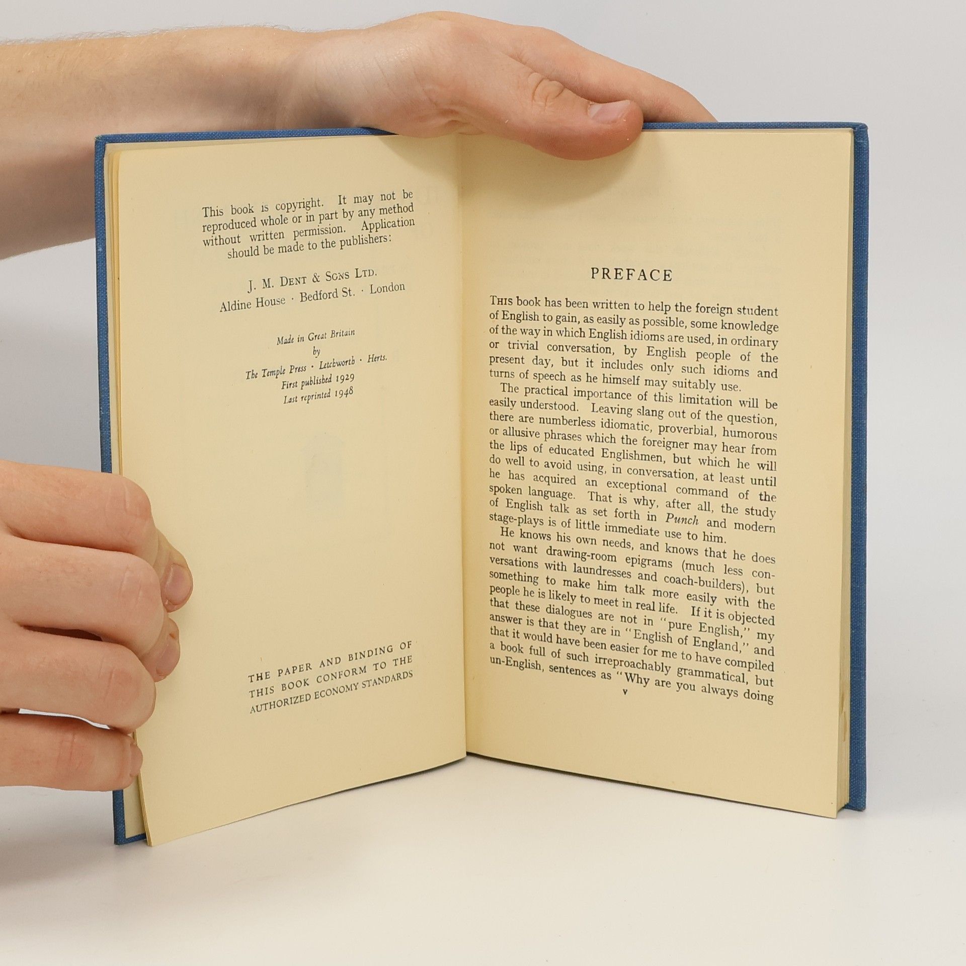 B. T. Knight Smith Idiomatic english of the present day