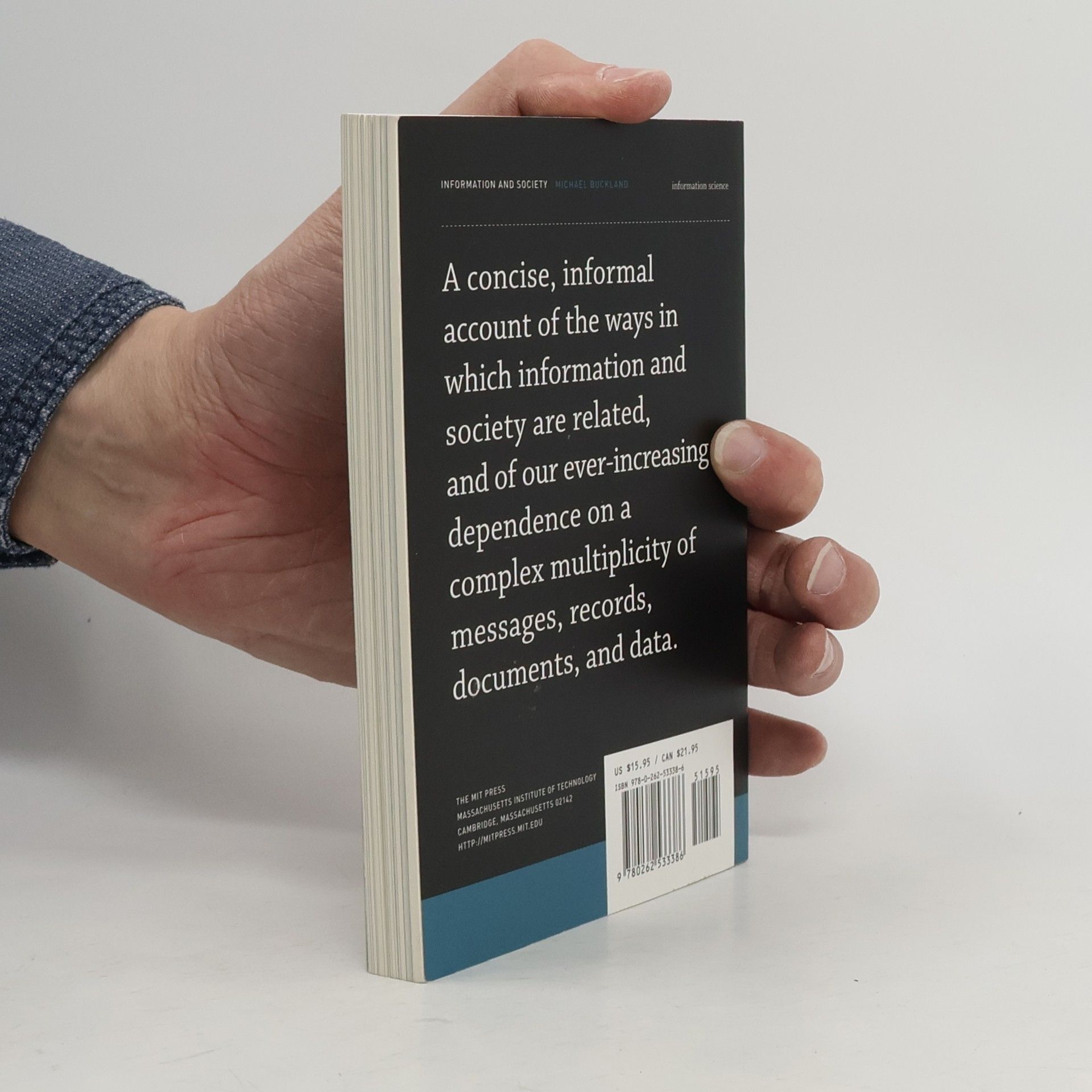 Michael Buckland Information and Society